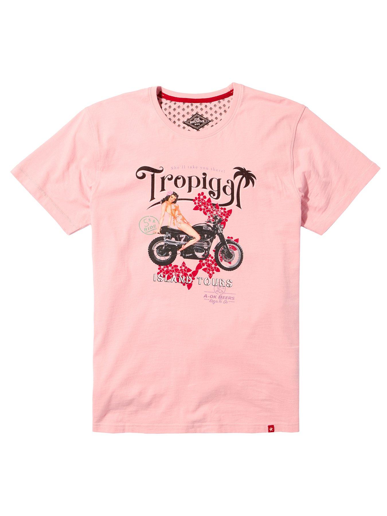 Image 6 of 6 of Joe Browns Tropigal T-Shirt - Pink