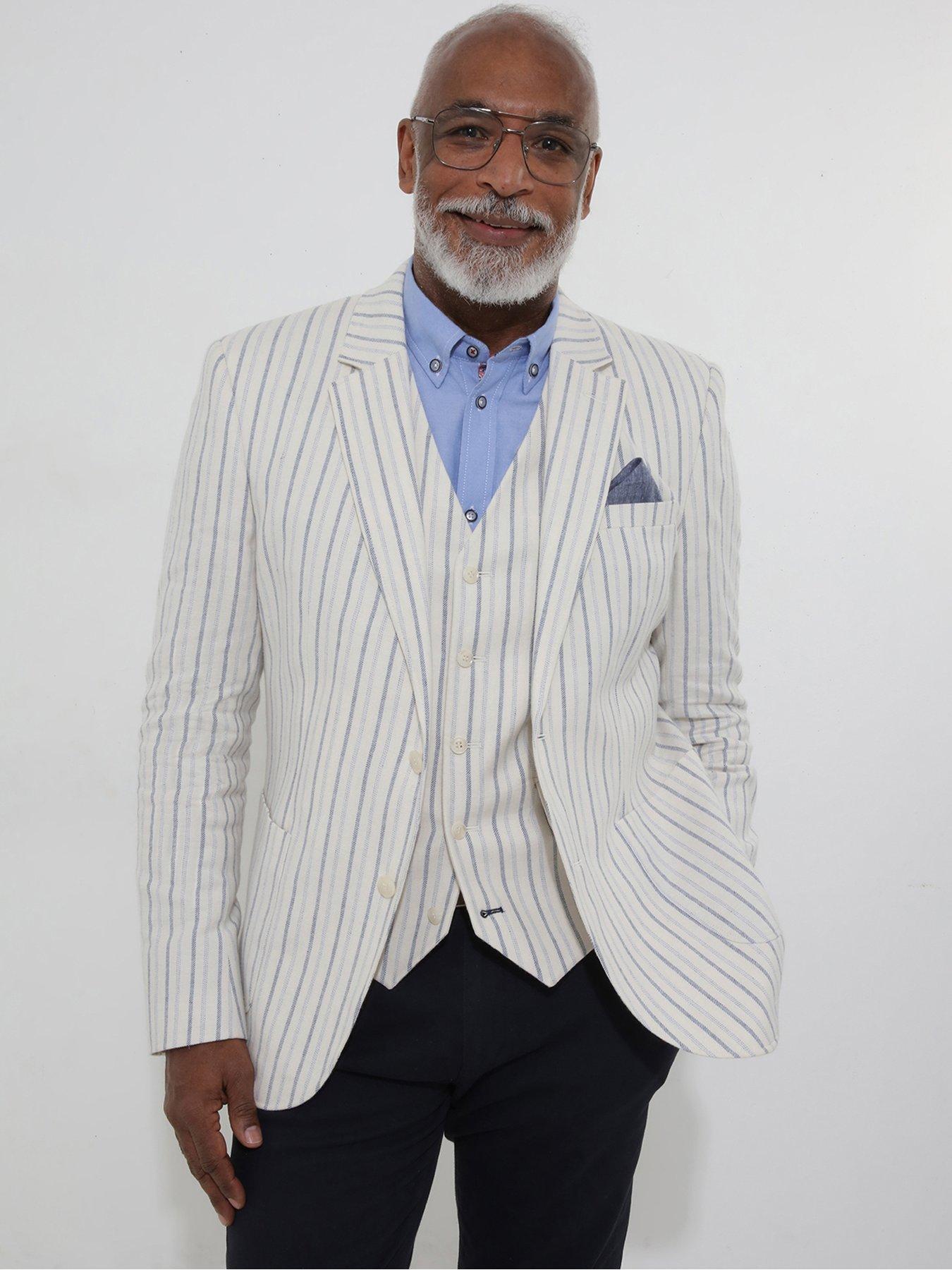 Joe Browns Sensational Stripe Linen Blend Blazer