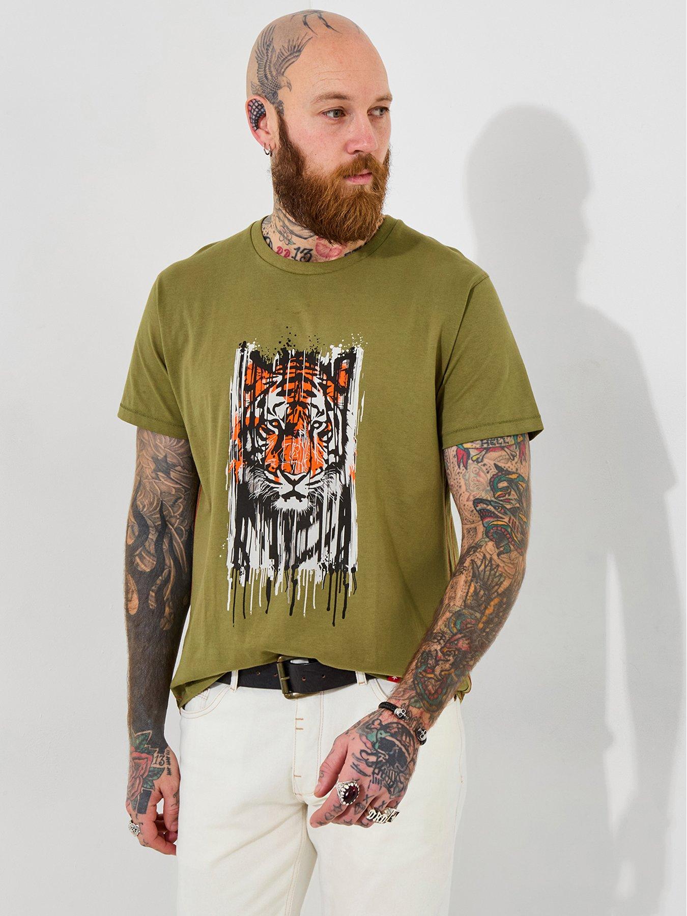 undefined Tiger Head T-Shirt