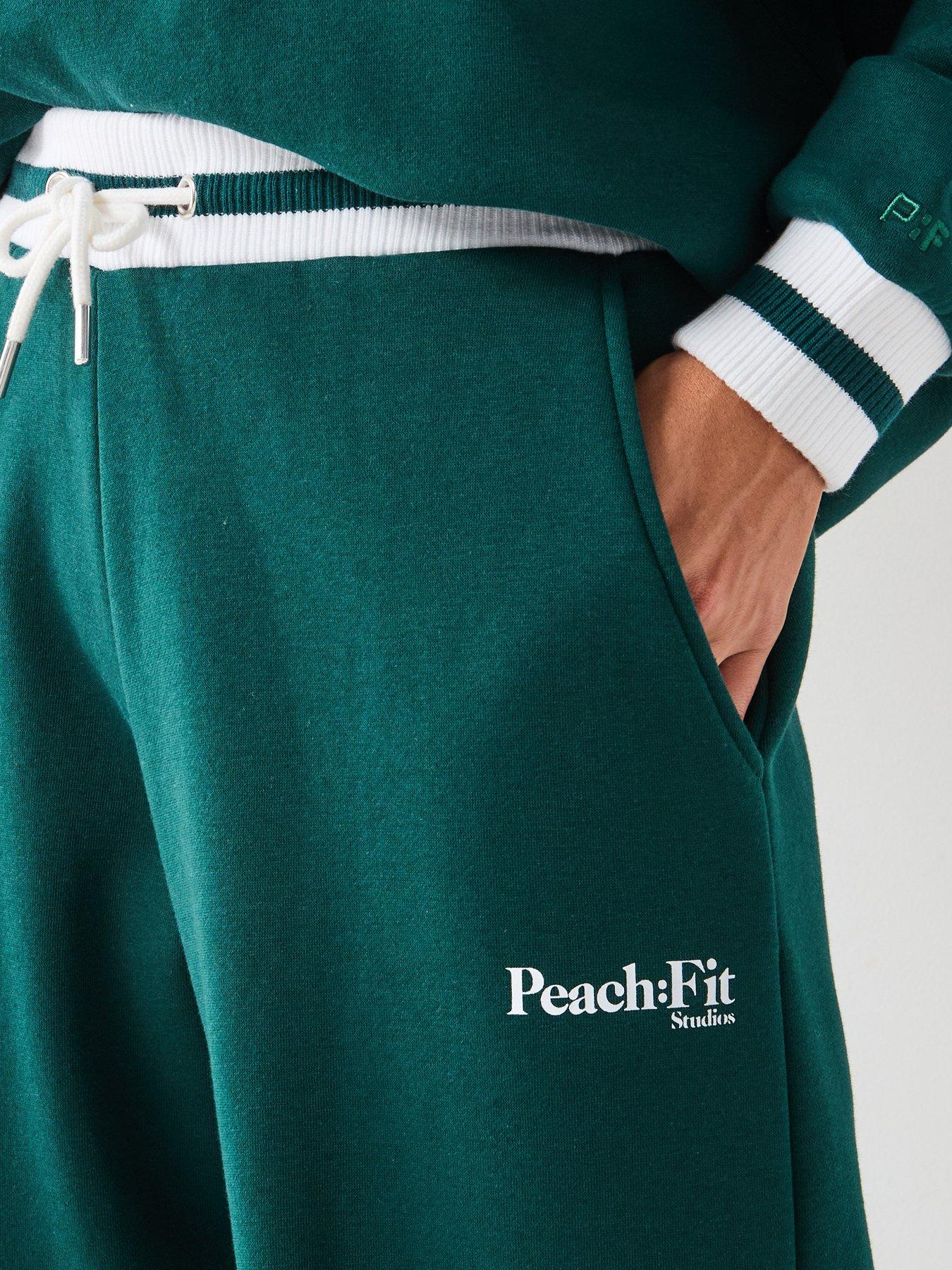  image of peach-fit-womens-kamila-joggers-green