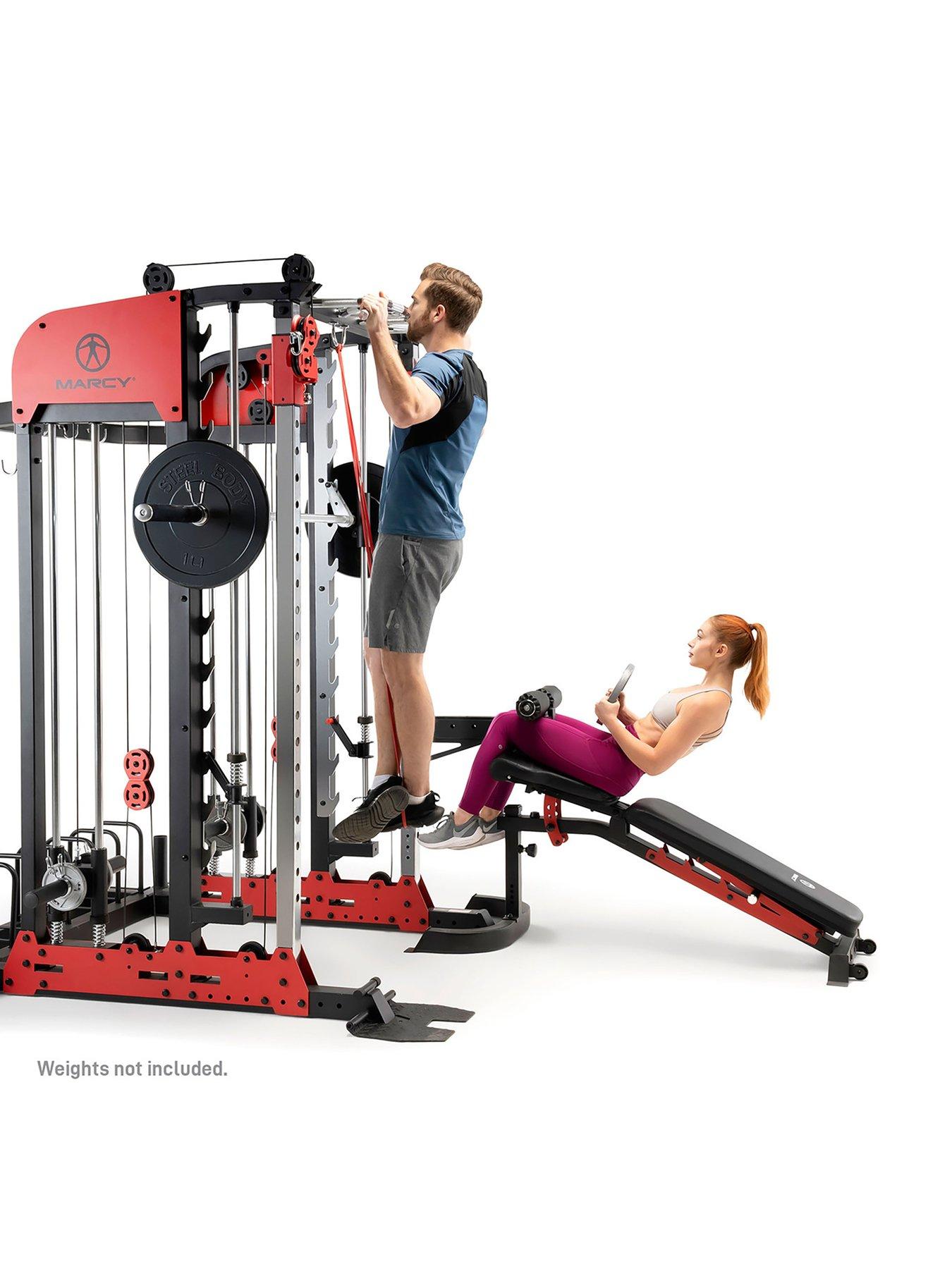 Marcy SM-7553 Deluxe Smith Machine and Home Multi Gym | Littlewoods