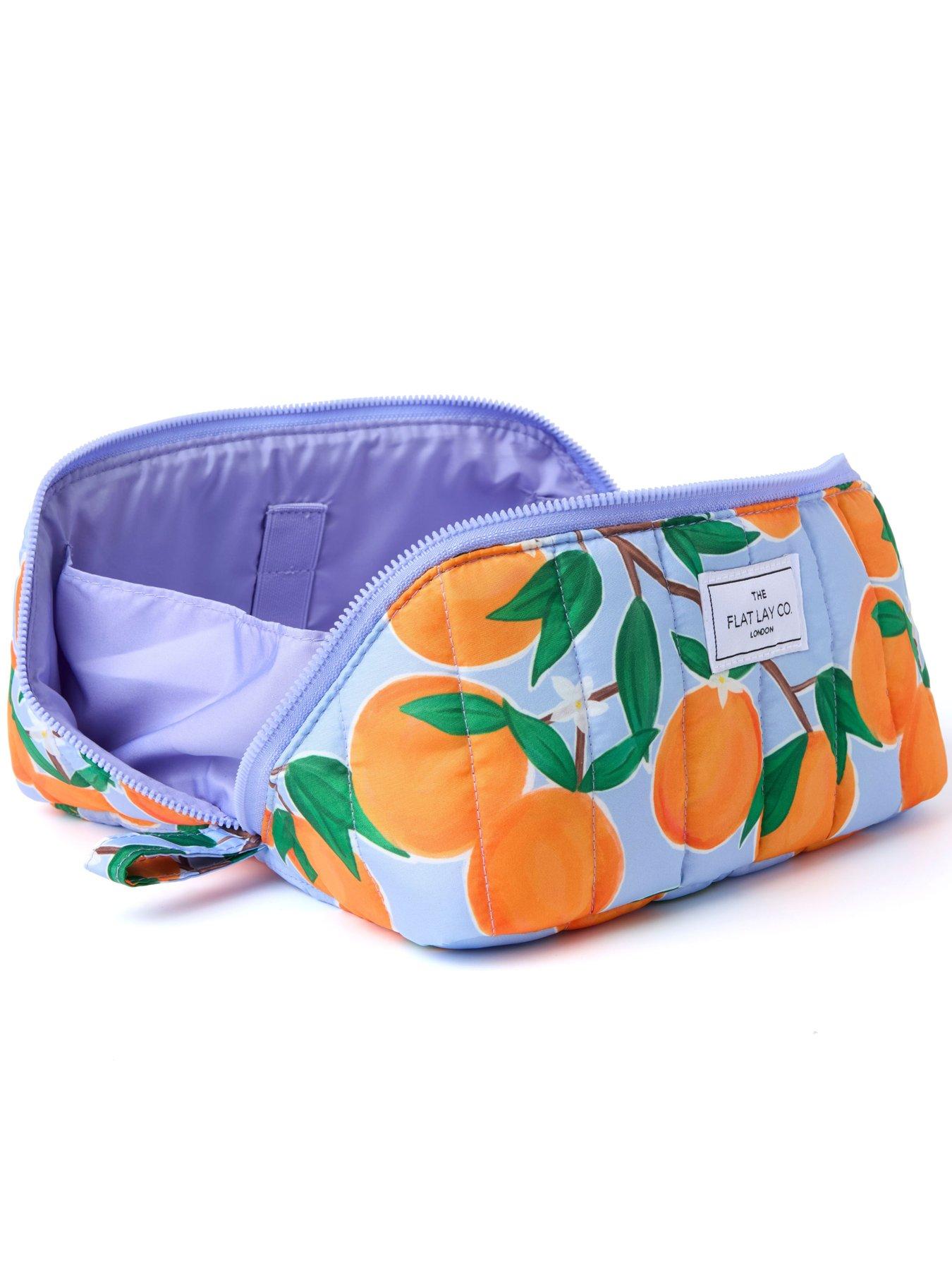 stillFront image of the-flat-lay-co-marshmallow-flat-lay-makeup-box-bag-mediterranean-oranges
