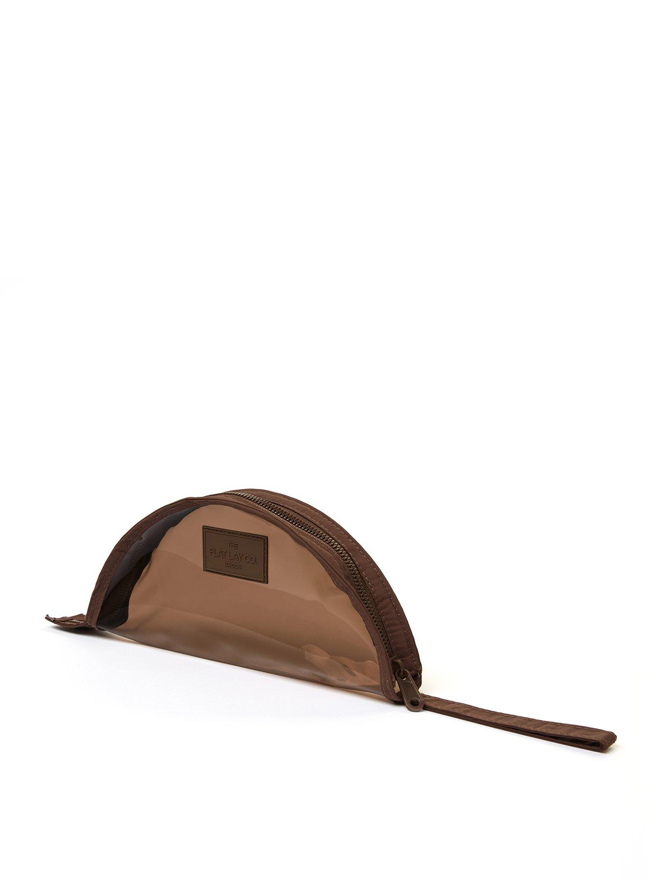  image of the-flat-lay-co-lunar-flat-lay-makeup-pouch-espresso