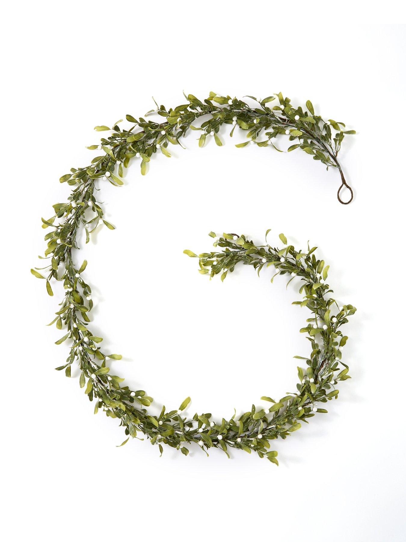 Image 2 of 4 of Very Home 9ft Pre Lit Mistletoe Garland