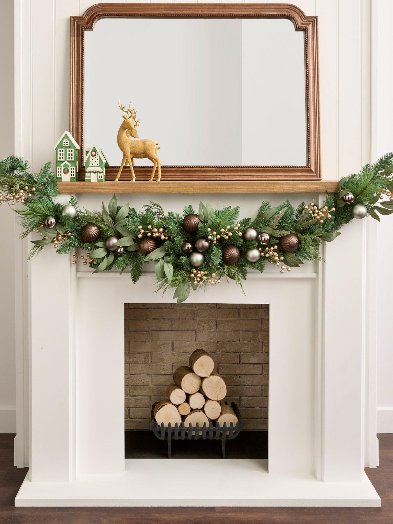Very Home Nordic Christmas Swag - 180 cm