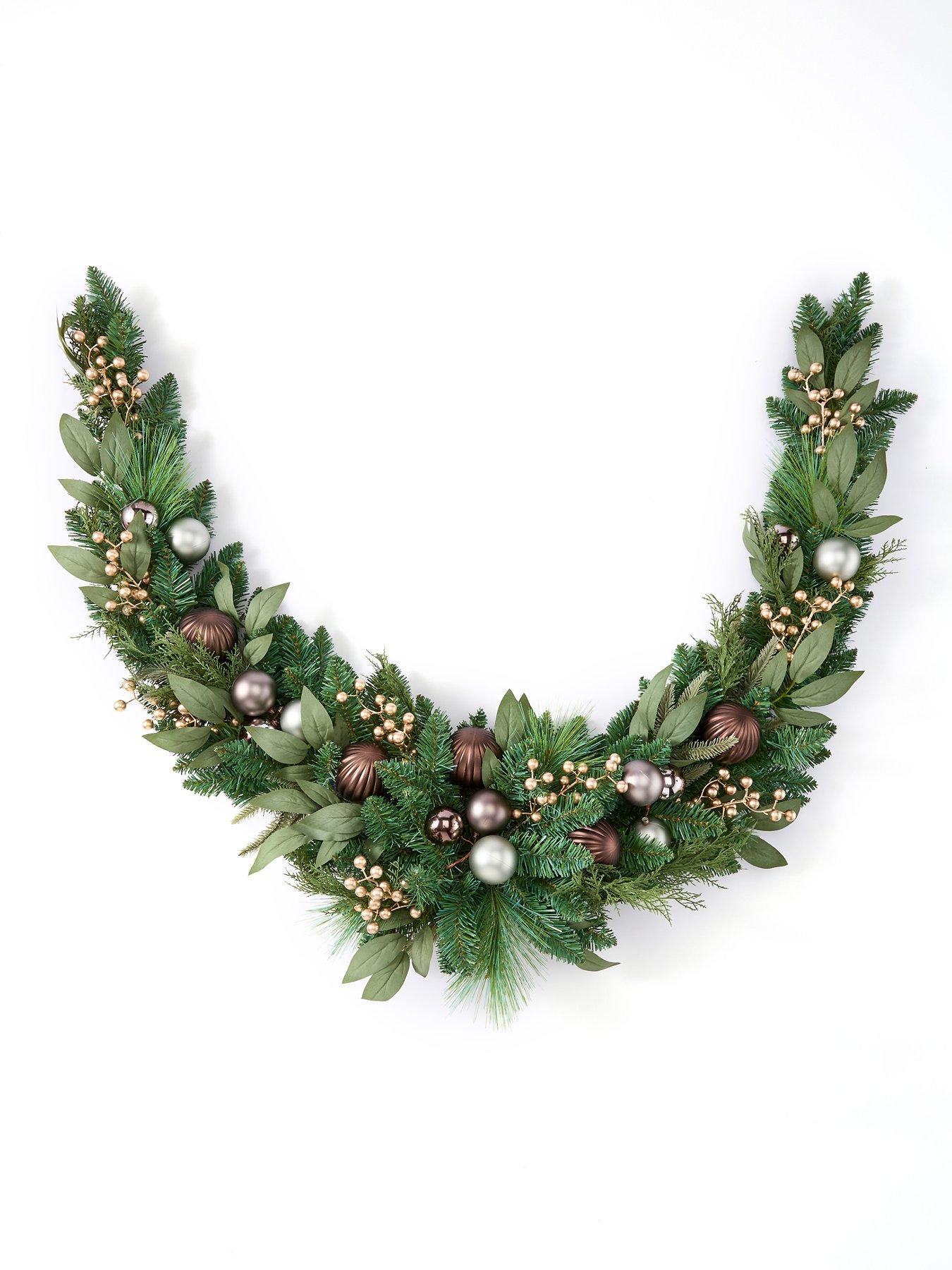 Image 2 of 4 of Very Home Nordic Christmas&nbsp;Swag - 180 cm