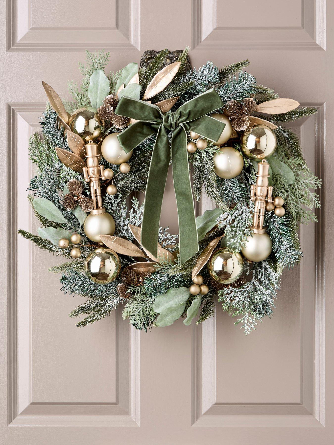 undefined 60 cm Nutcracker Christmas Wreath