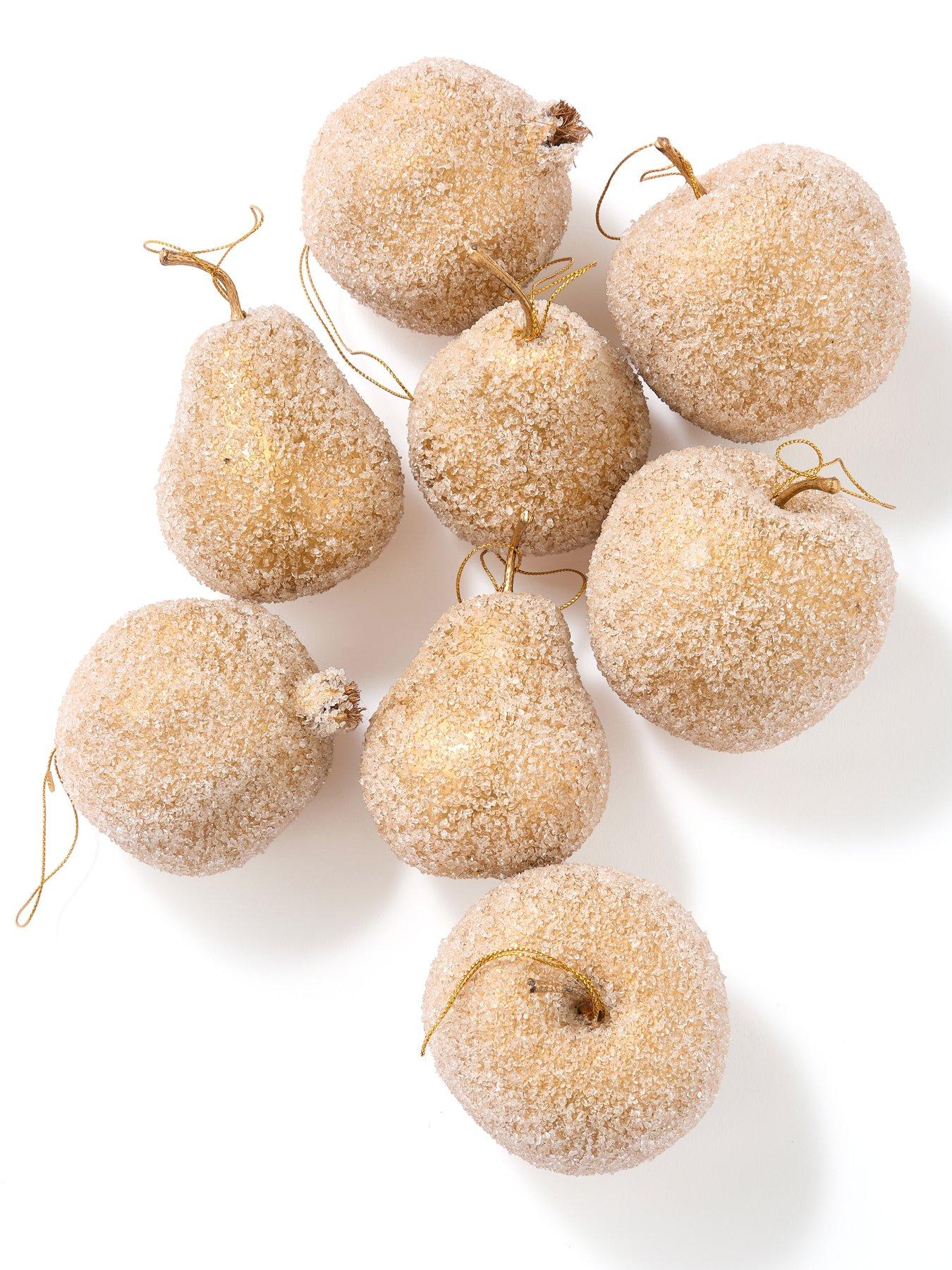 Image 2 of 3 of Very Home Set of&nbsp;8 Fruit Christmas&nbsp;Tree Decorations