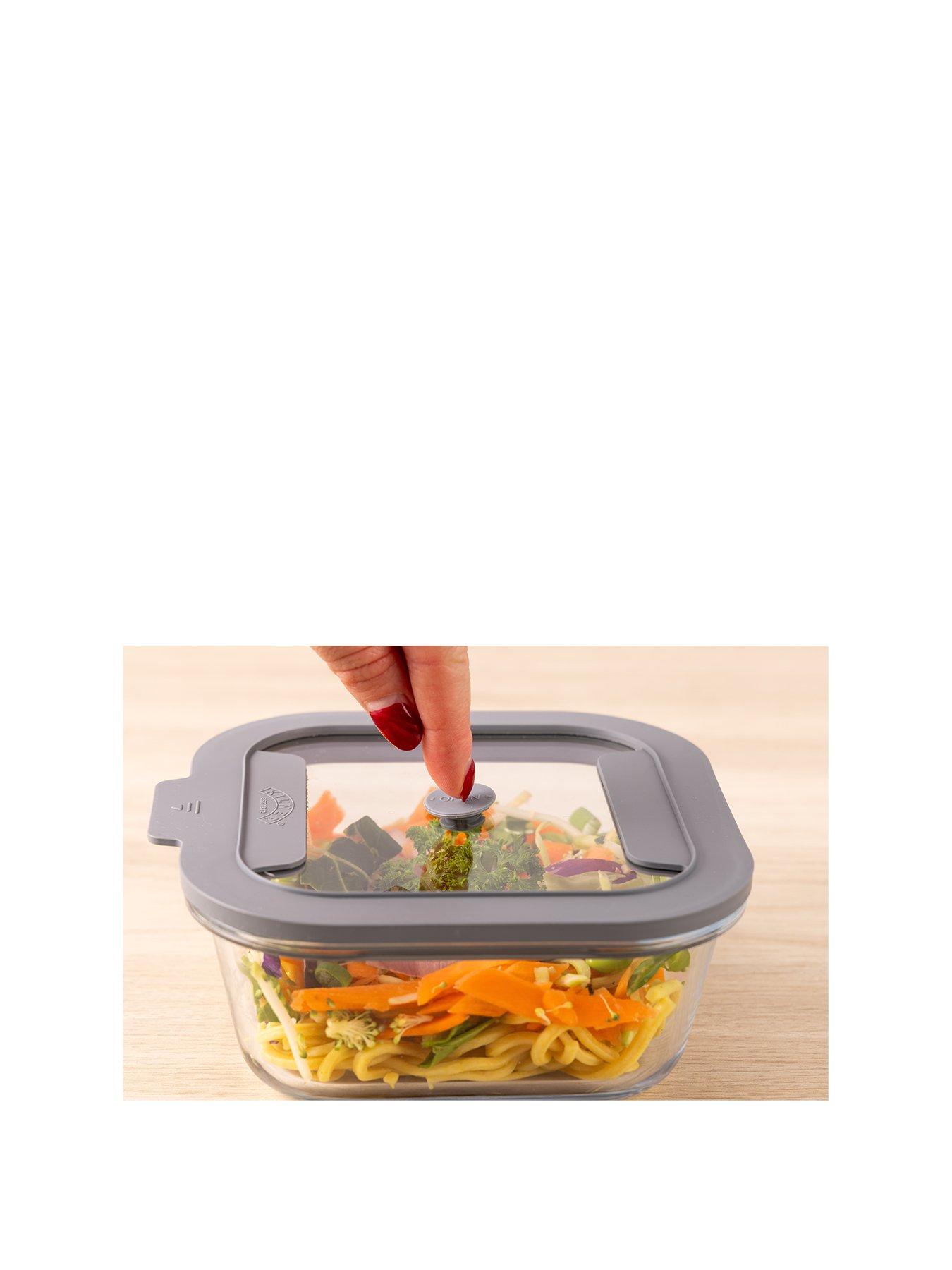 Image 1 of 5 of KILNER Fresh Storage Set of 2 Containers -&nbsp;0.8l