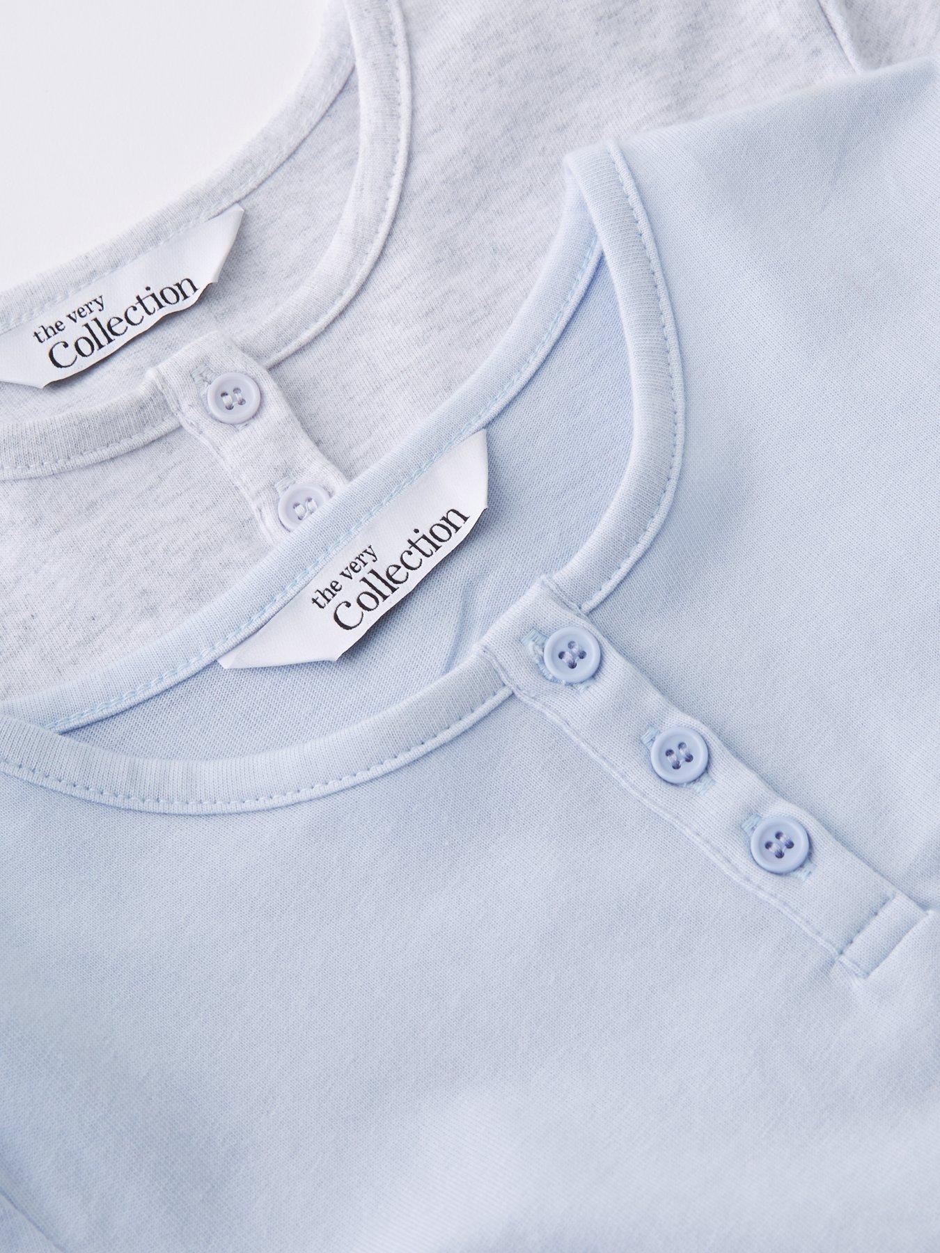 Image 4 of 5 of The Very Collection Girls 2 Pack Woven Check Pyjamas - Multi