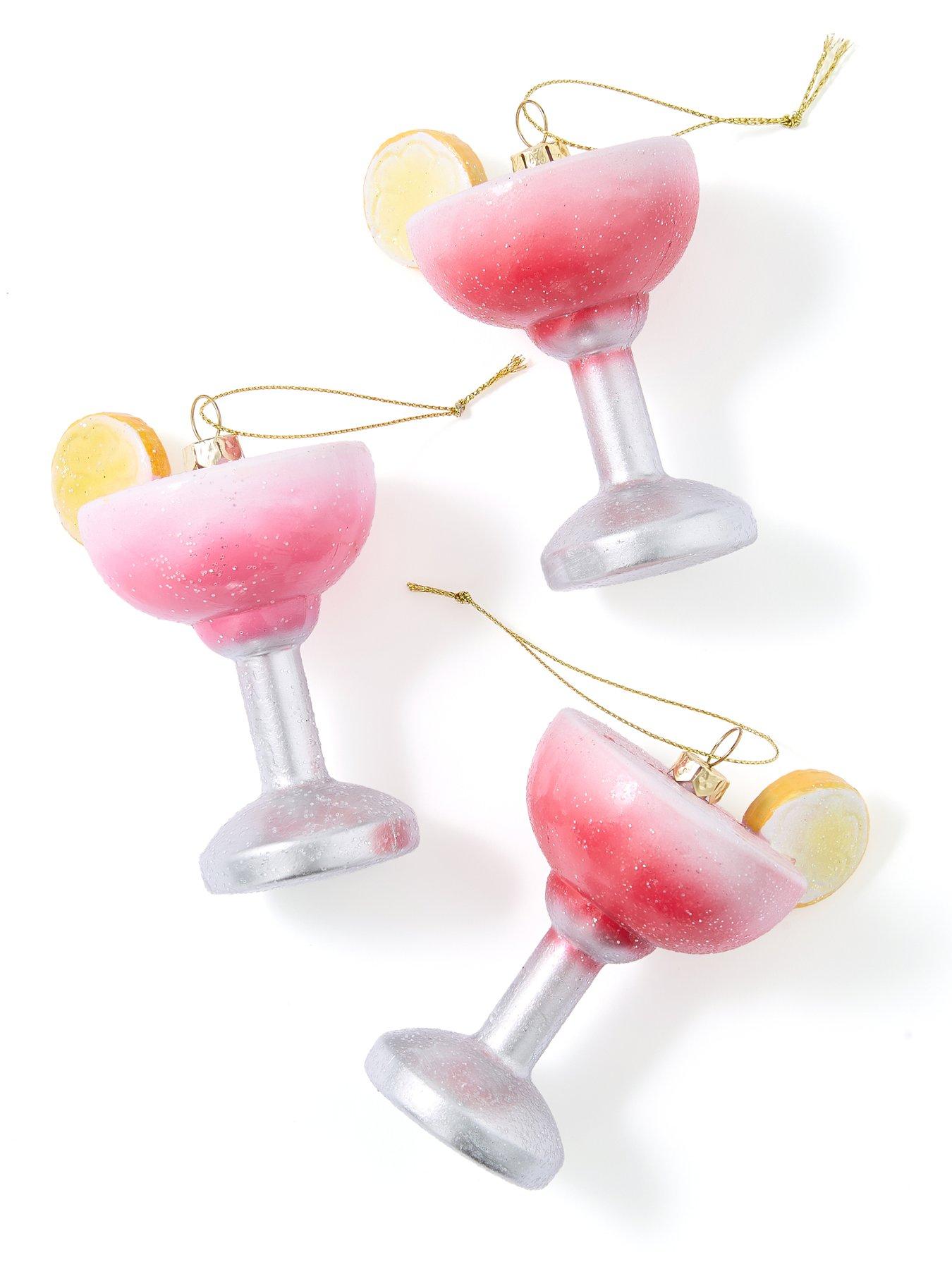  image of the-christmas-gift-co-set-of-3-fancy-cocktailnbsphanging-decorations