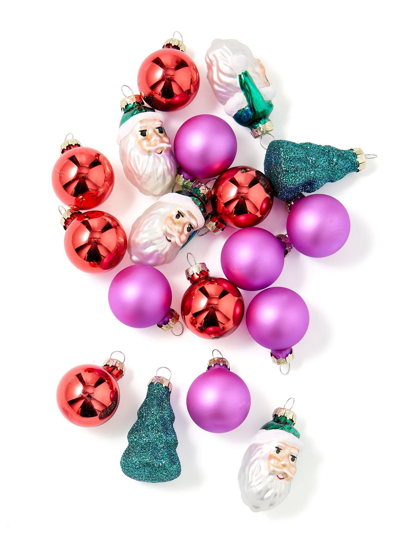  image of the-christmas-gift-co-set-of-18-whimsical-christmas-treenbspbaubles