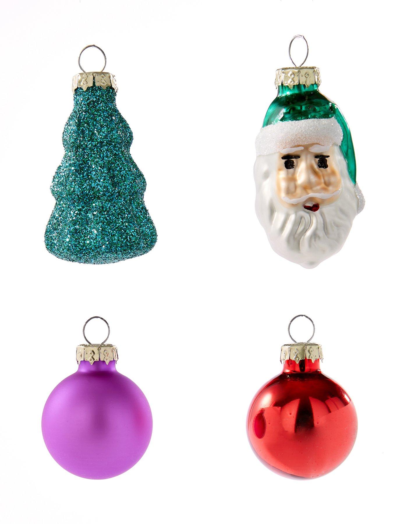 image of the-christmas-gift-co-set-of-18-whimsical-christmas-treenbspbaubles