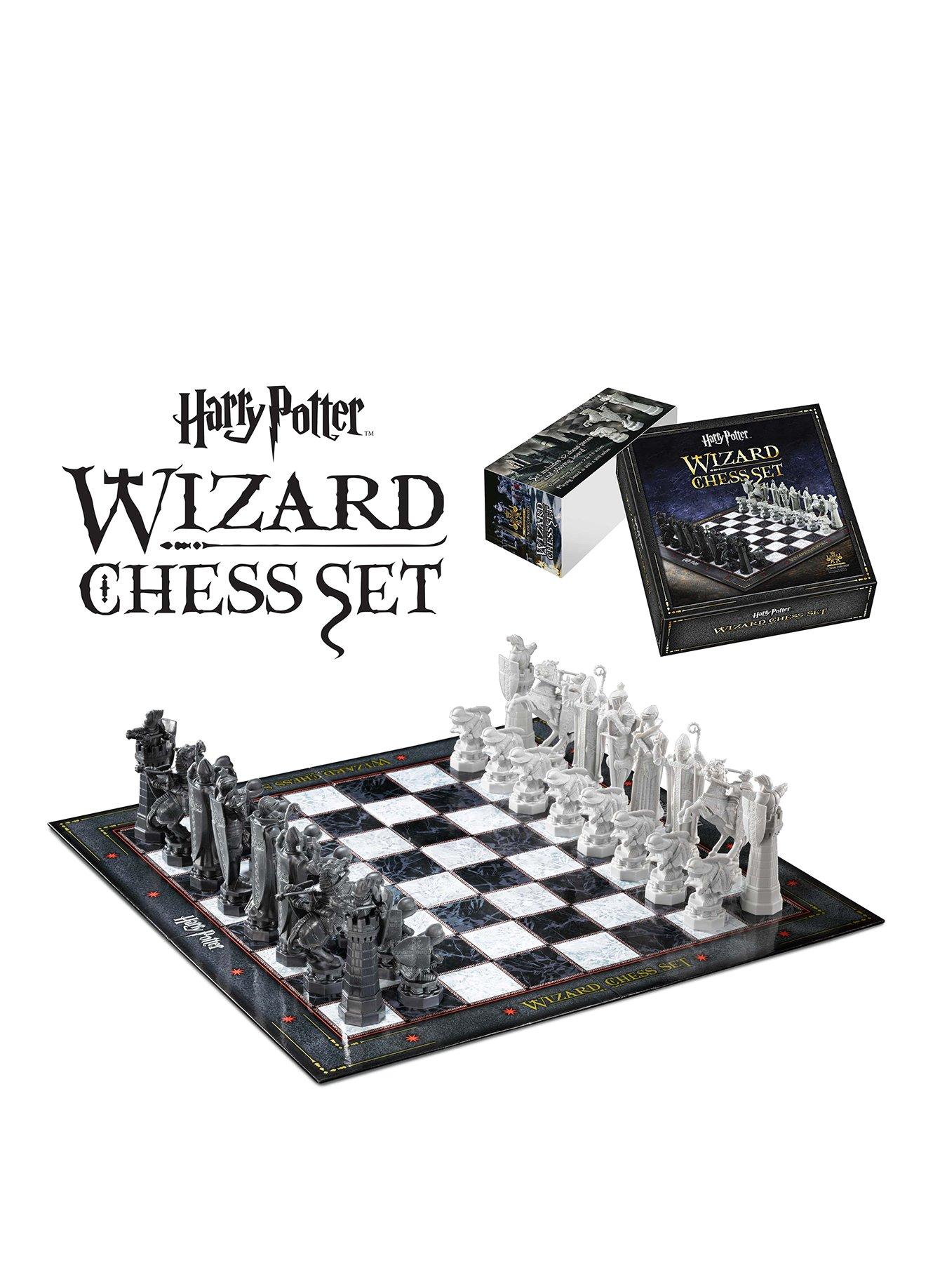 Harry Potter Wizard Chess Set The Noble Collection Littlewoods