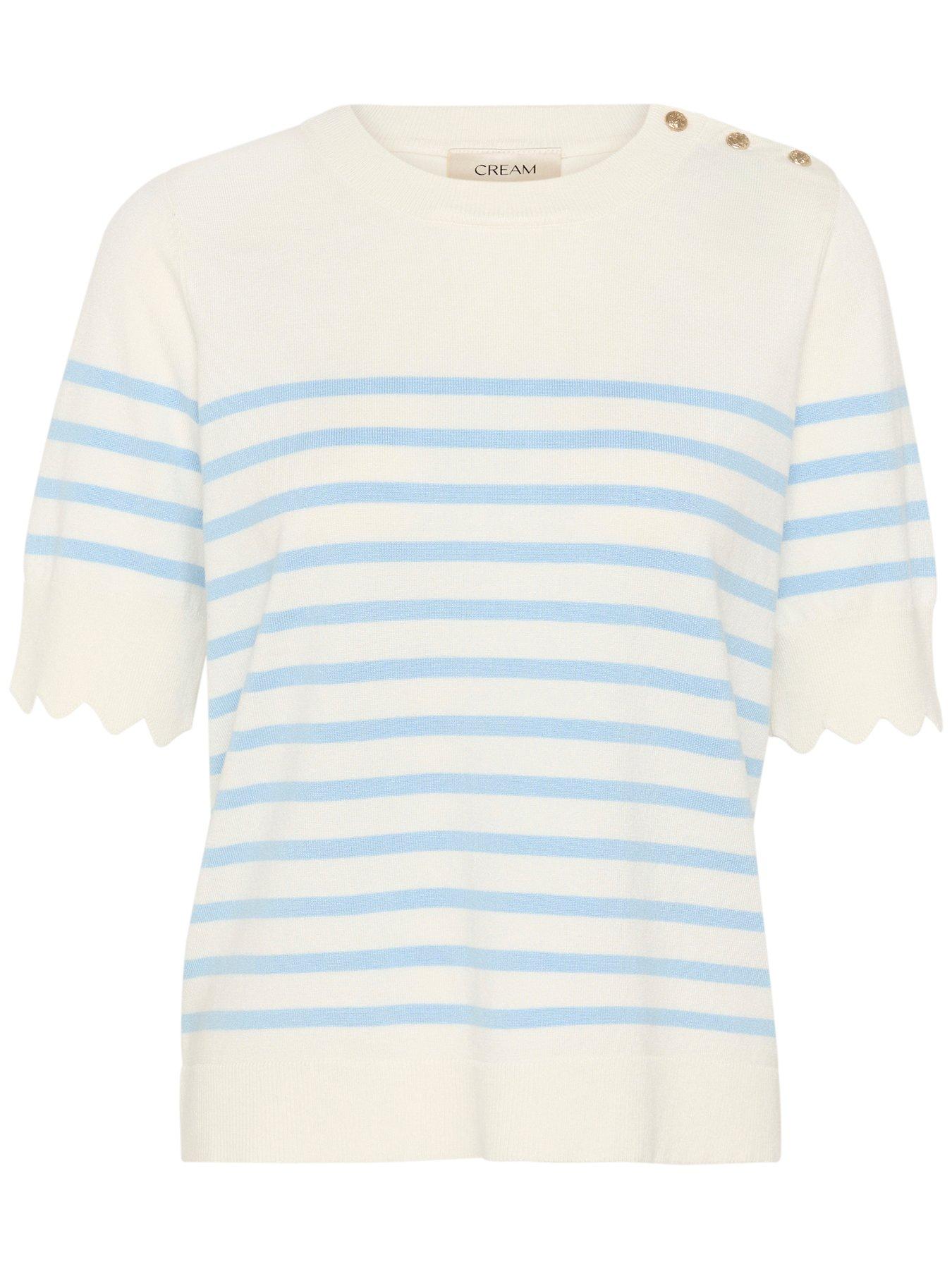  image of cream-knit-top-multi
