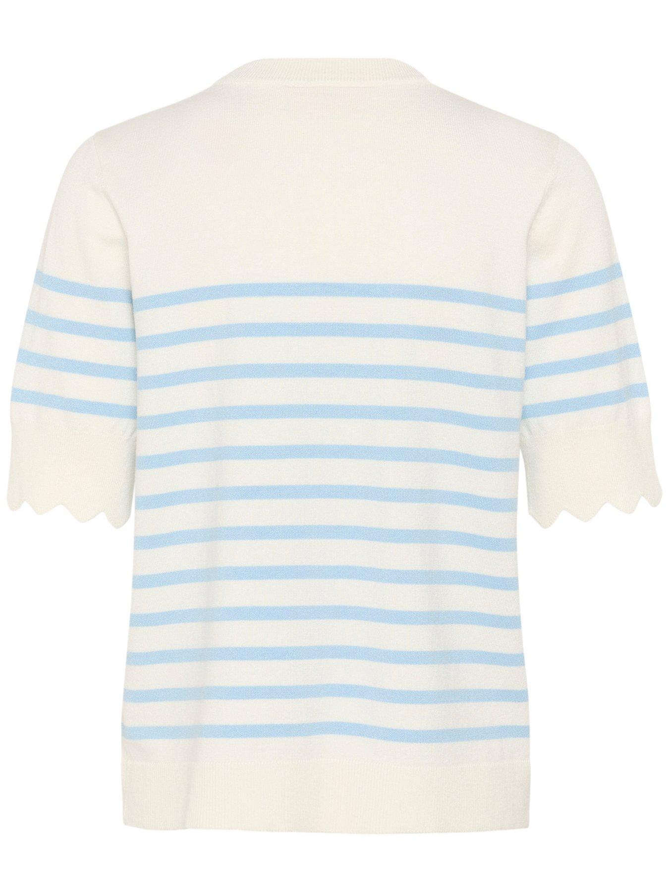  image of cream-knit-top-multi