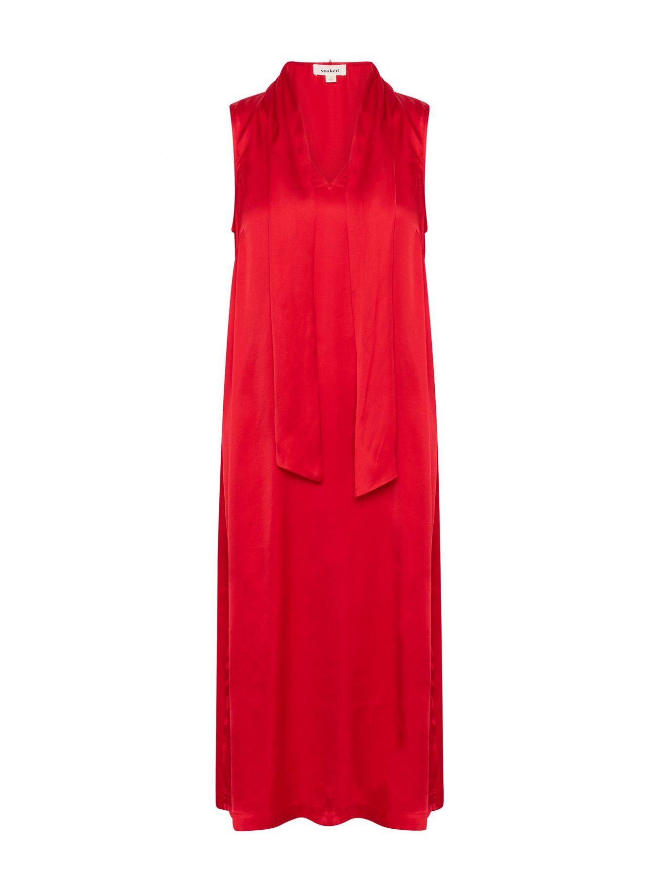  image of soaked-in-luxury-asja-midi-dress-red