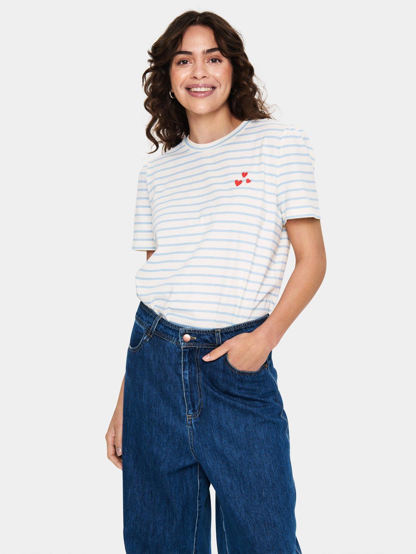 saint-tropez-jucia-t-shirt-blue