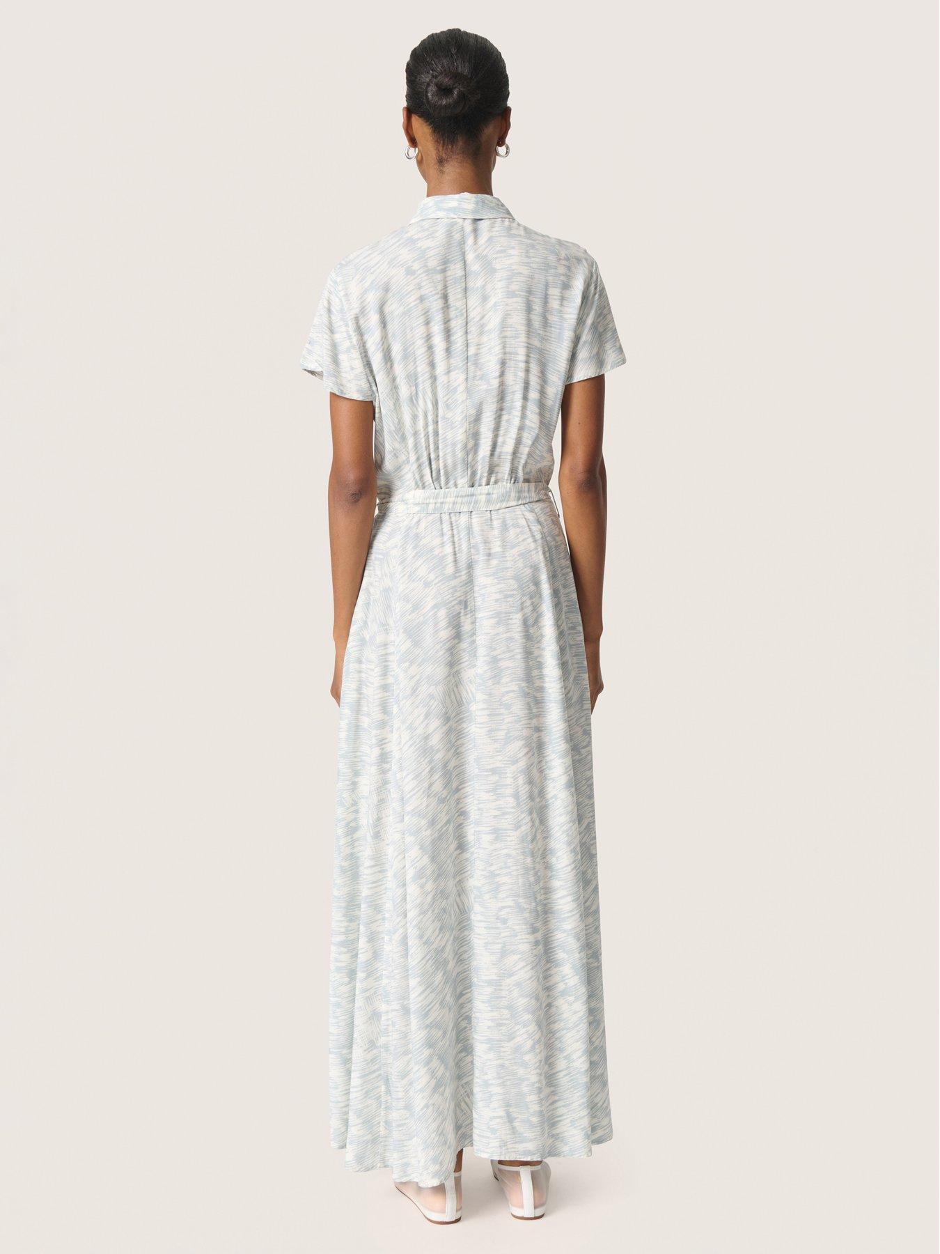 stillFront image of soaked-in-luxury-arjana-maxi-dress-blue