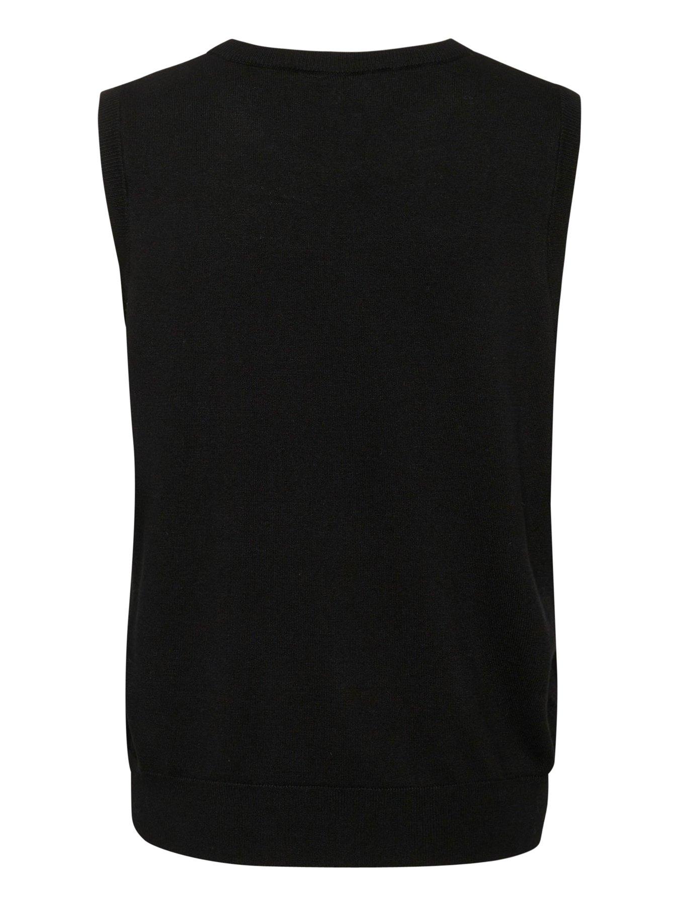  image of kaffe-lizza-pullover-black