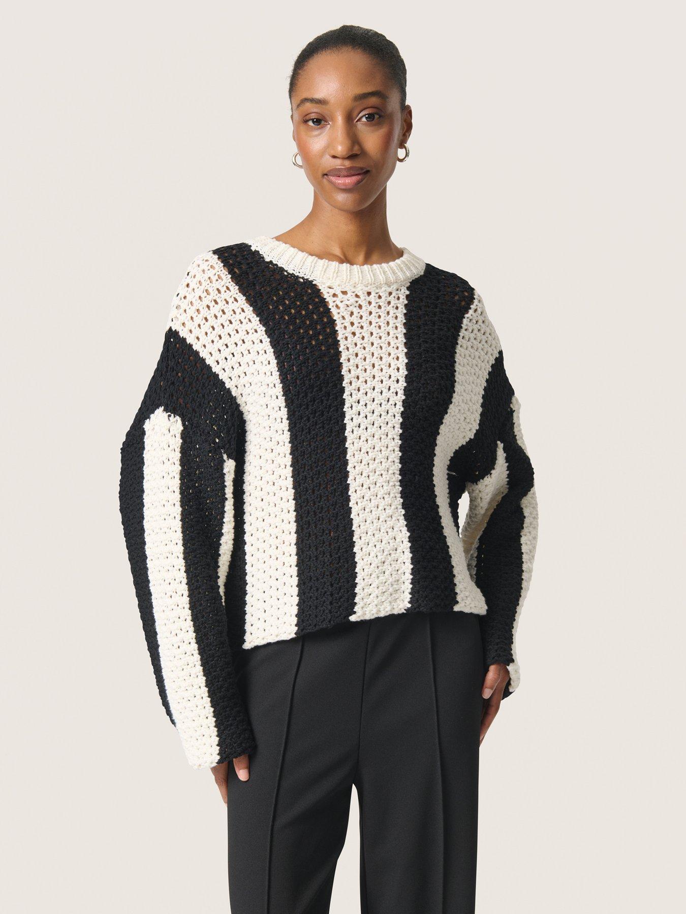  image of soaked-in-luxury-menaka-pullover-black