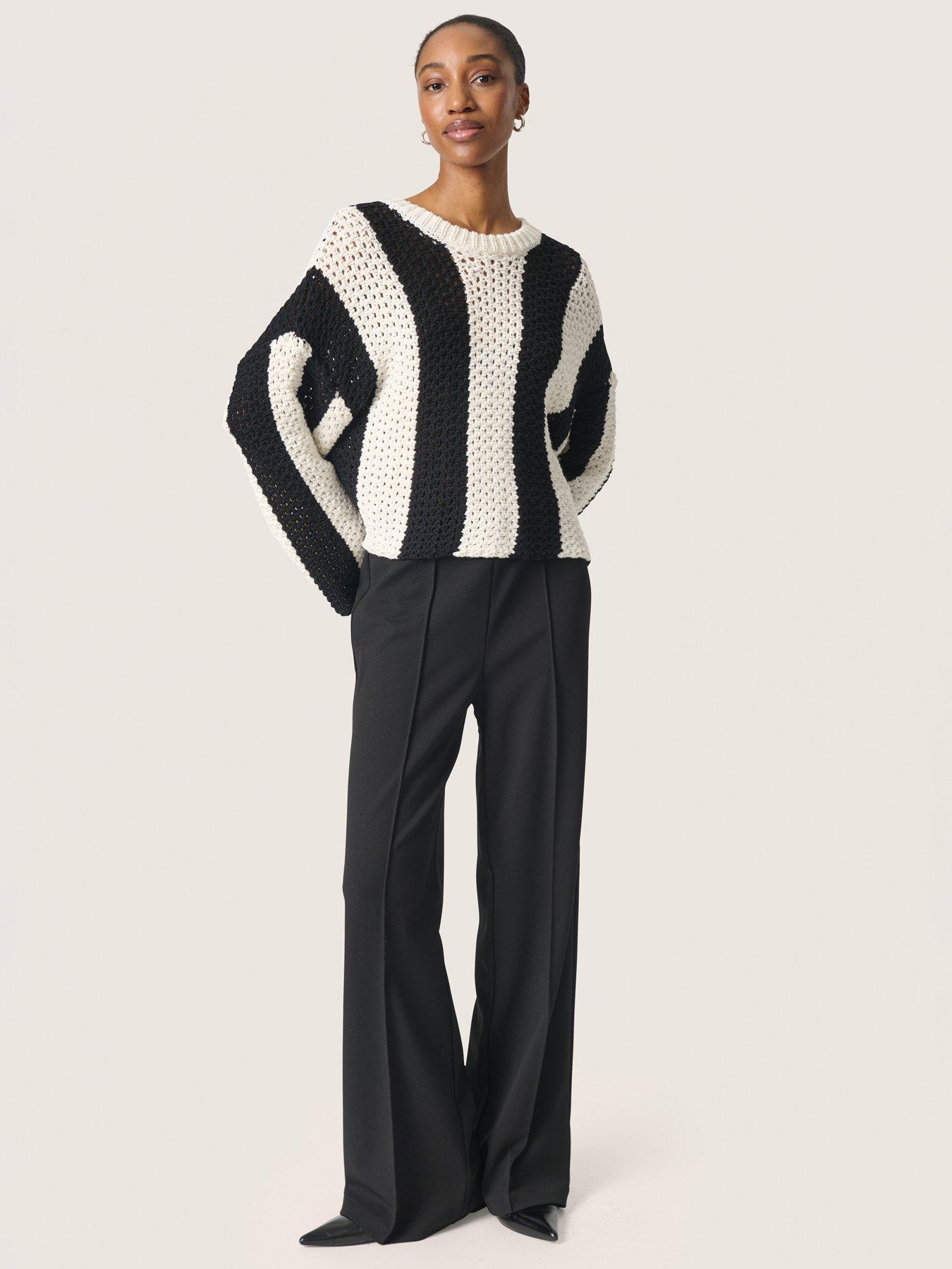  image of soaked-in-luxury-menaka-pullover-black
