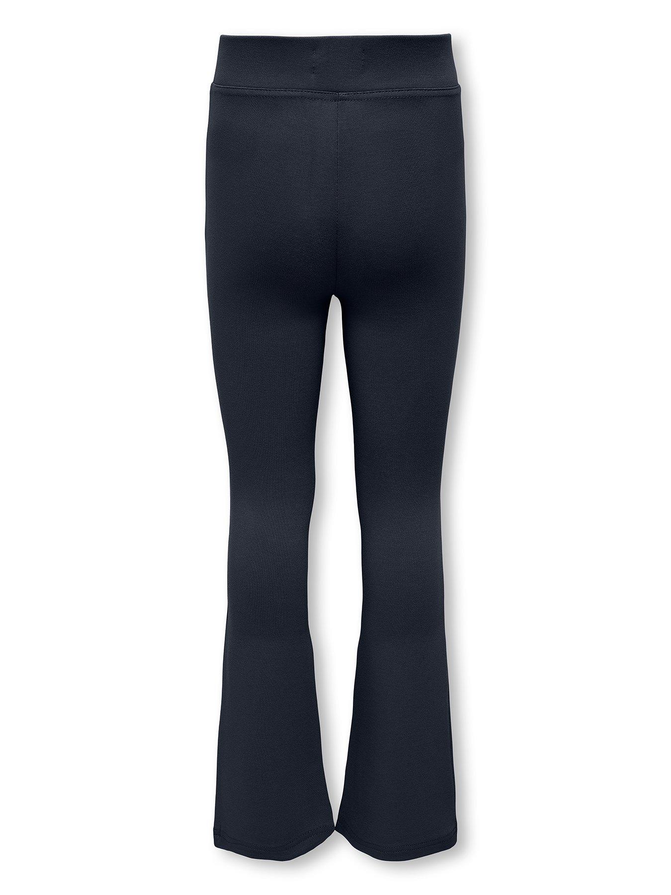 Image 2 of 3 of Only Kids Girls Flare Trousers - Navy