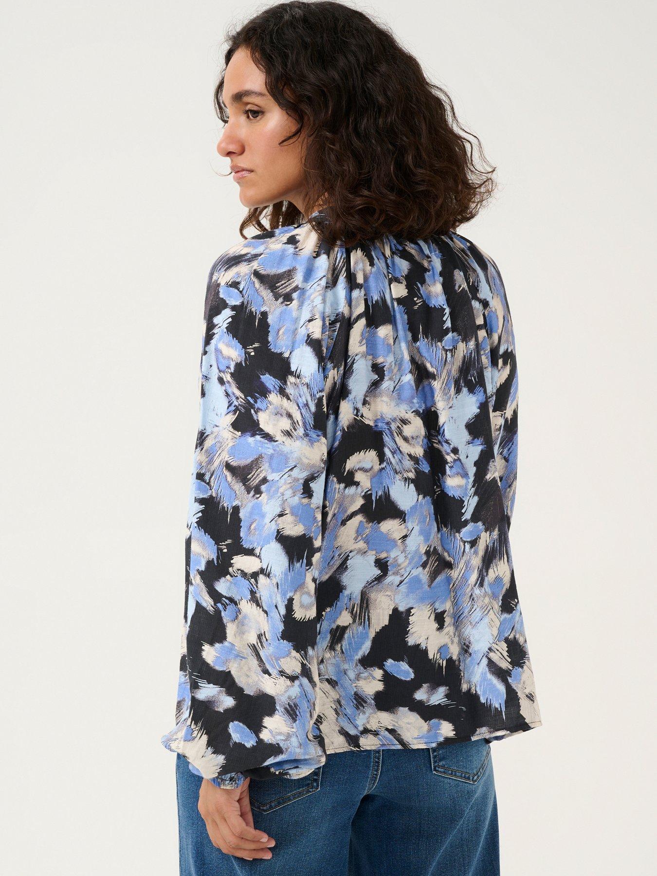 stillFront image of kaffe-victoria-blouse-multi