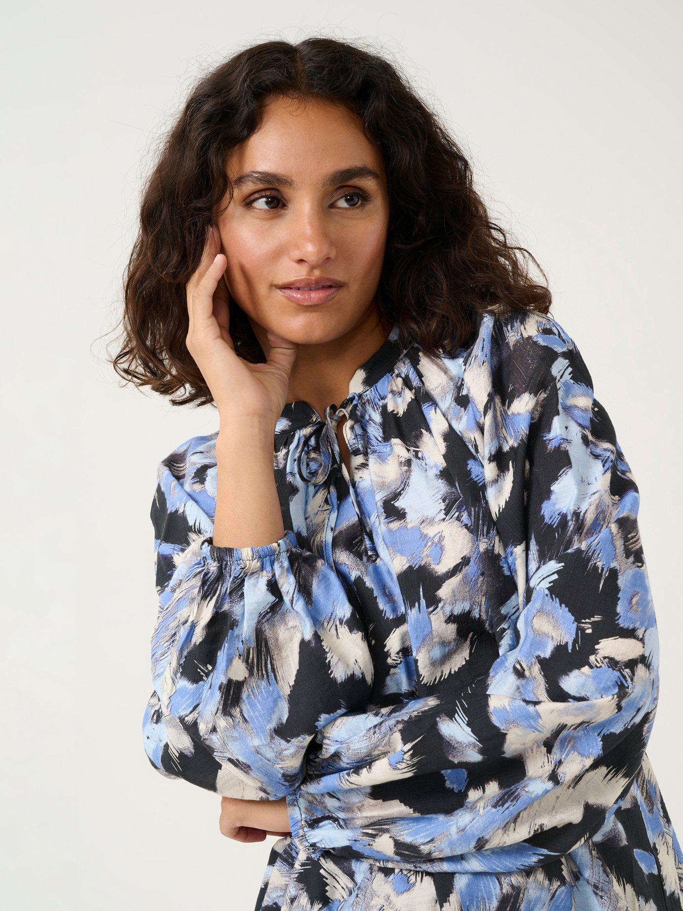  image of kaffe-victoria-blouse-multi