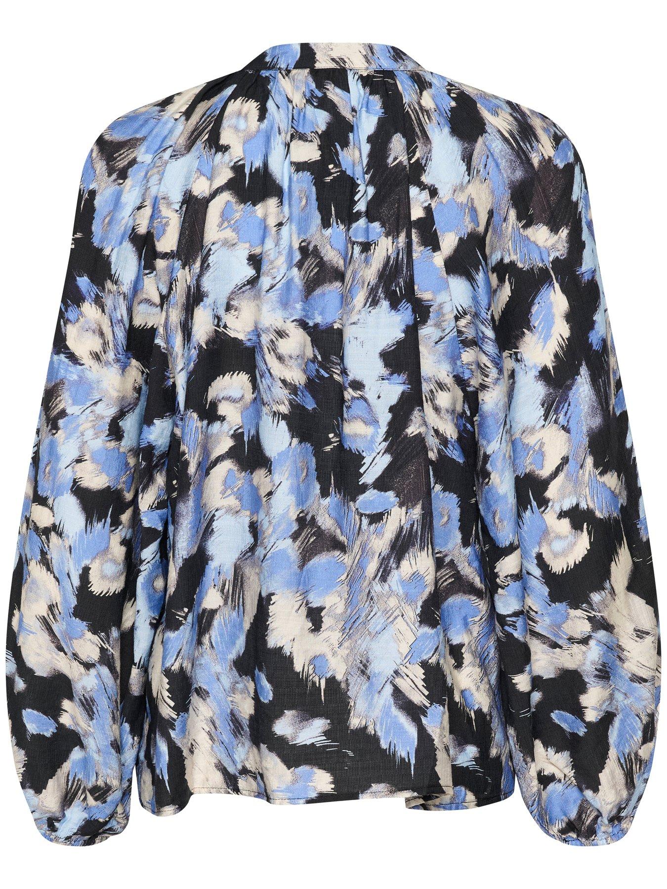  image of kaffe-victoria-blouse-multi