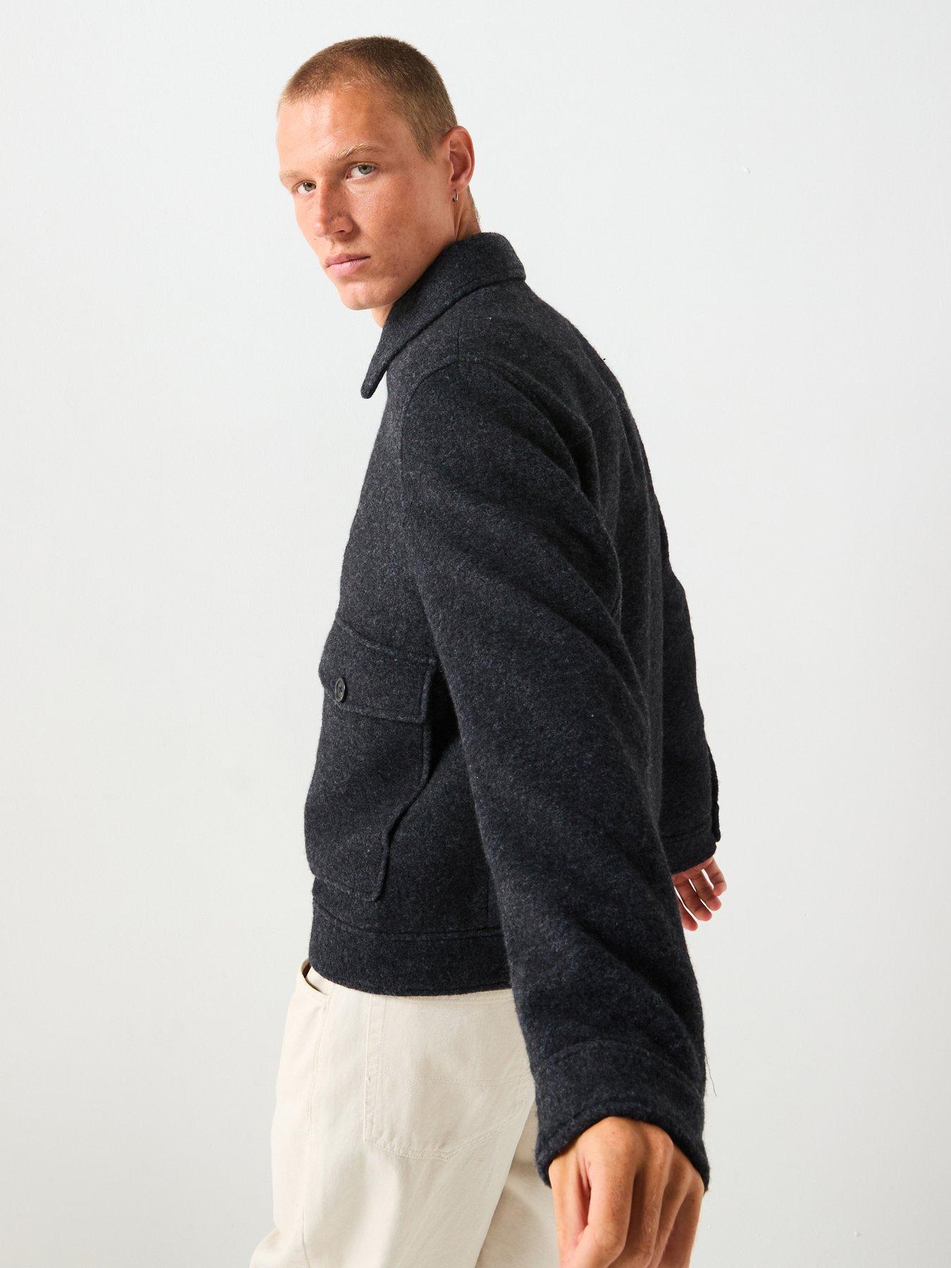  image of selected-selected-jakob-wool-blend-jacket