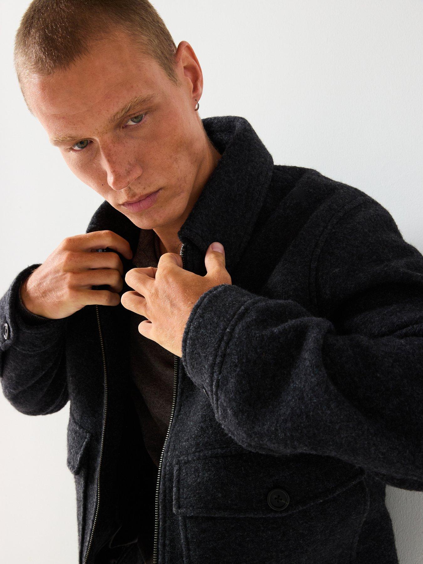  image of selected-selected-jakob-wool-blend-jacket