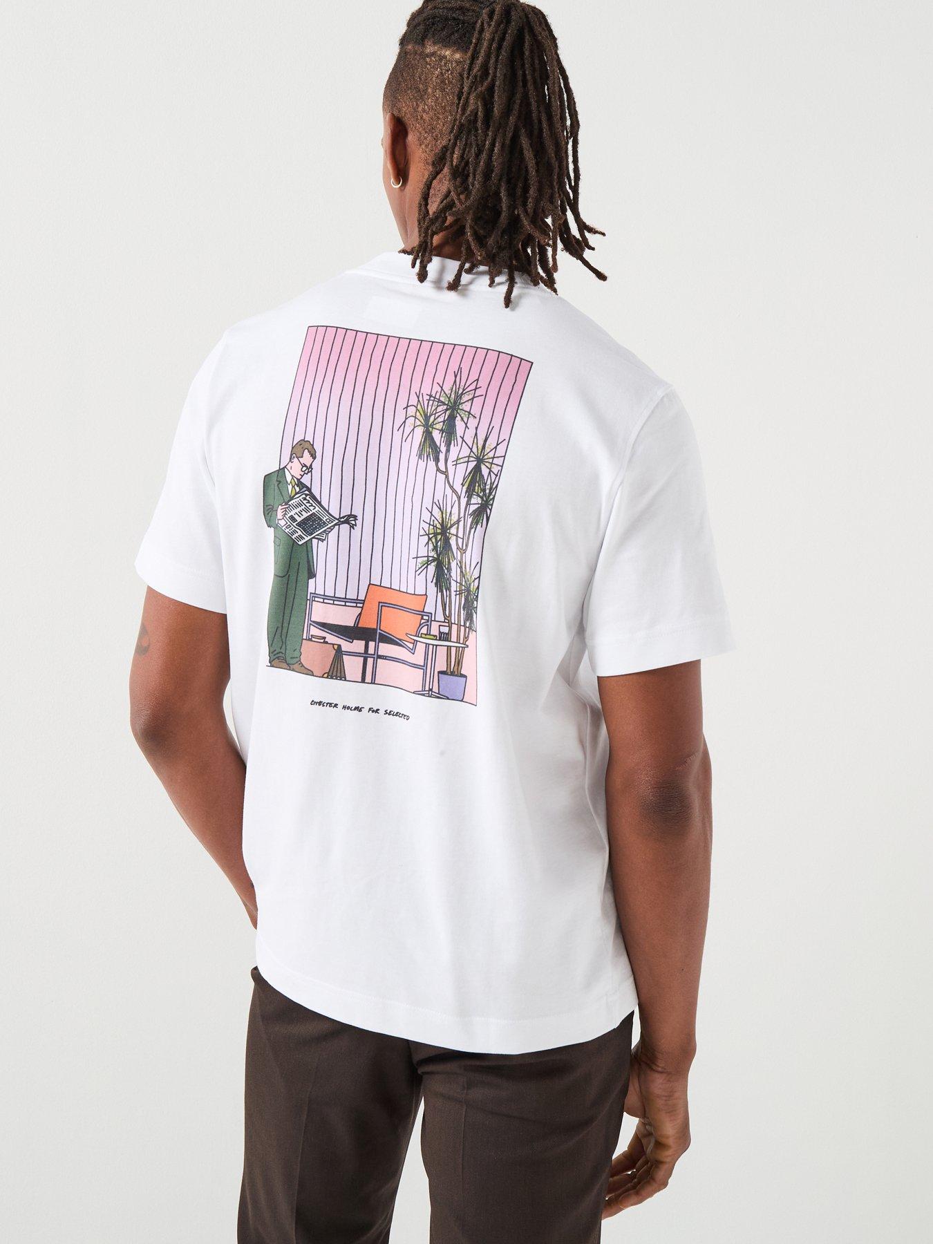 selected-selected-pete-short-sleeve-o-neck-t-shirt