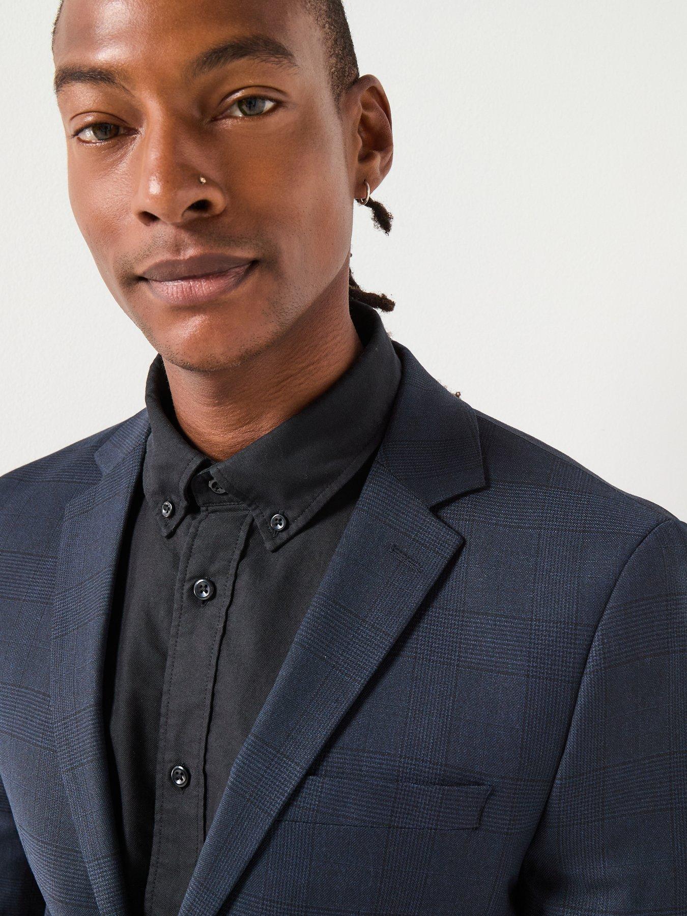 Image 4 of 6 of Selected Neil Slim Fit Suit Blazer