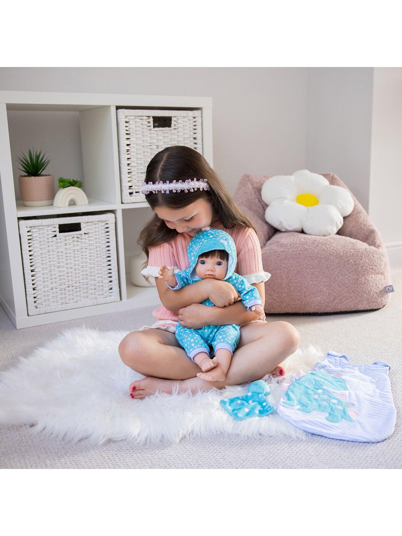  image of tiny-treasures-tiny-treasures-sleepy-dino-doll-set