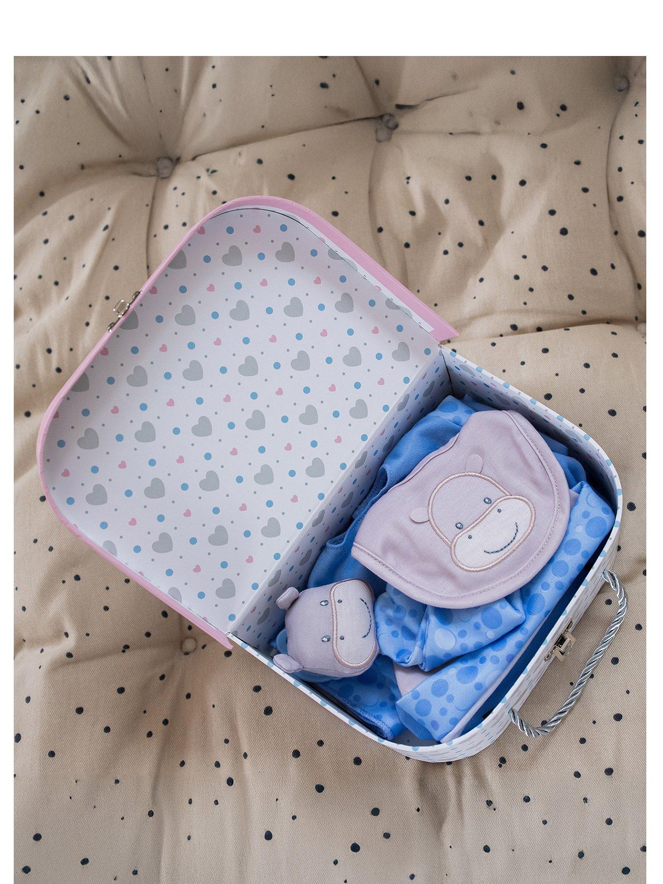 Tiny Treasures Happy Hippo Doll Gift Set