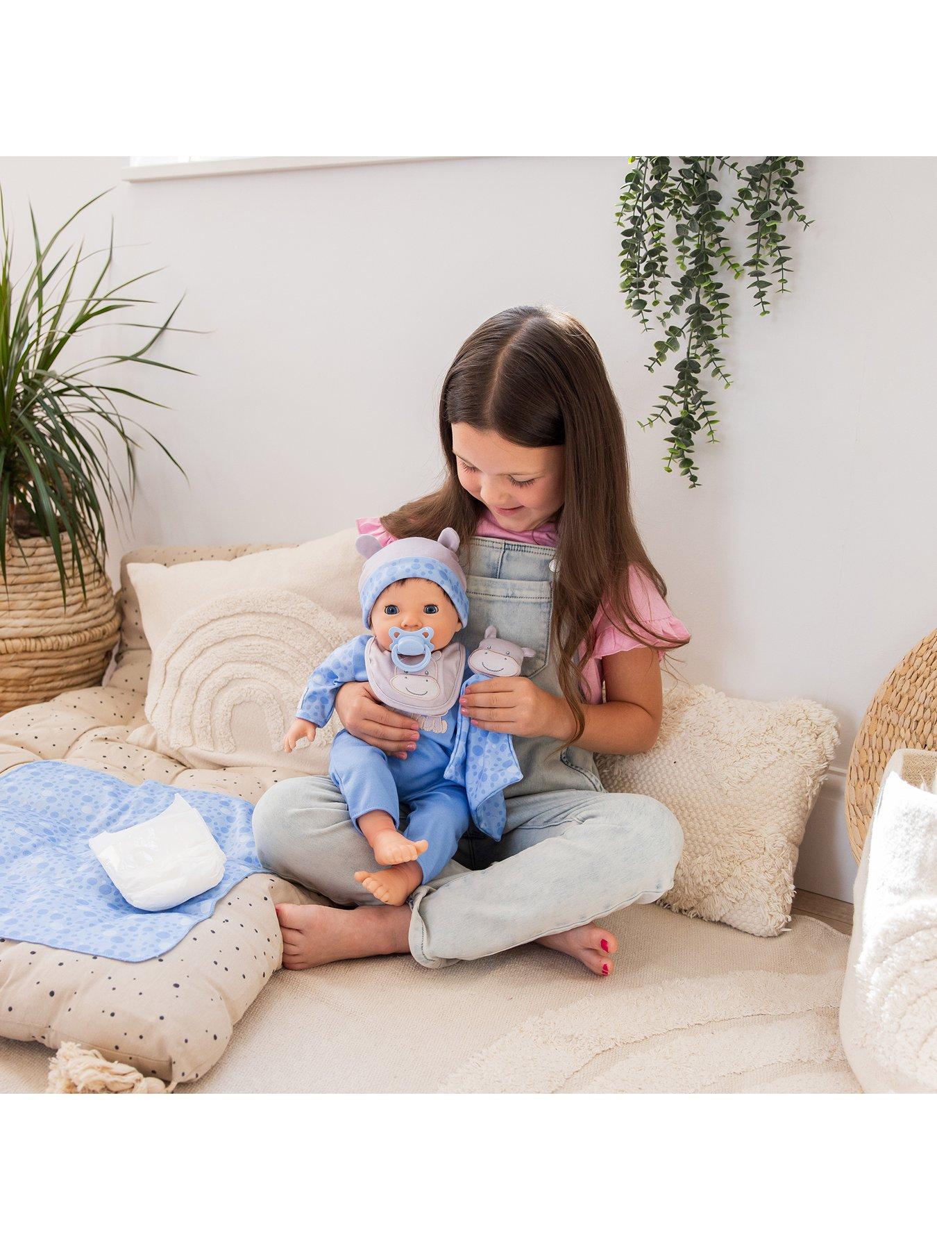  image of tiny-treasures-happy-hippo-dollnbspgift-set