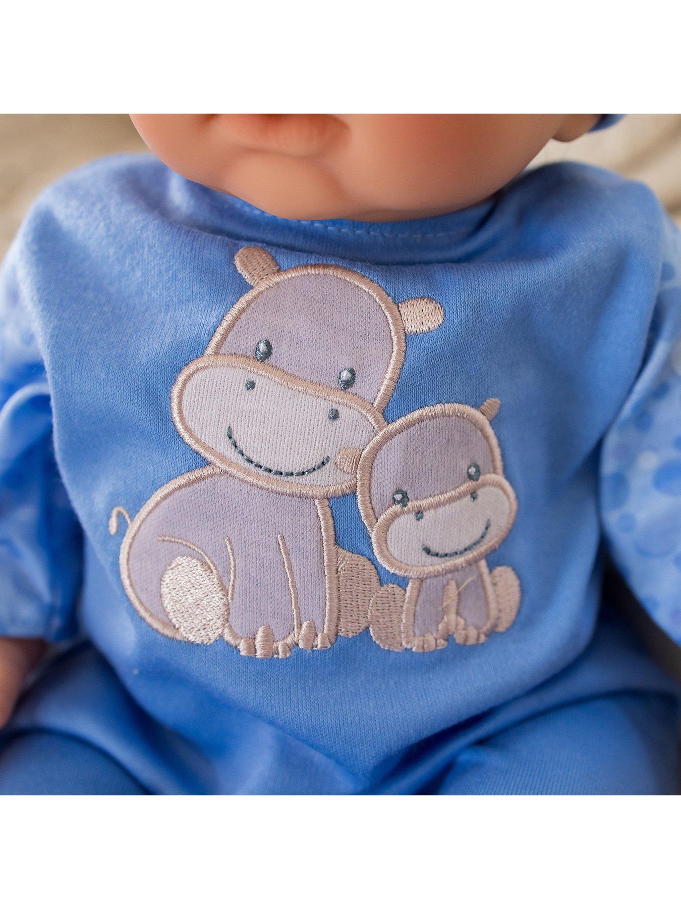  image of tiny-treasures-happy-hippo-dollnbspgift-set