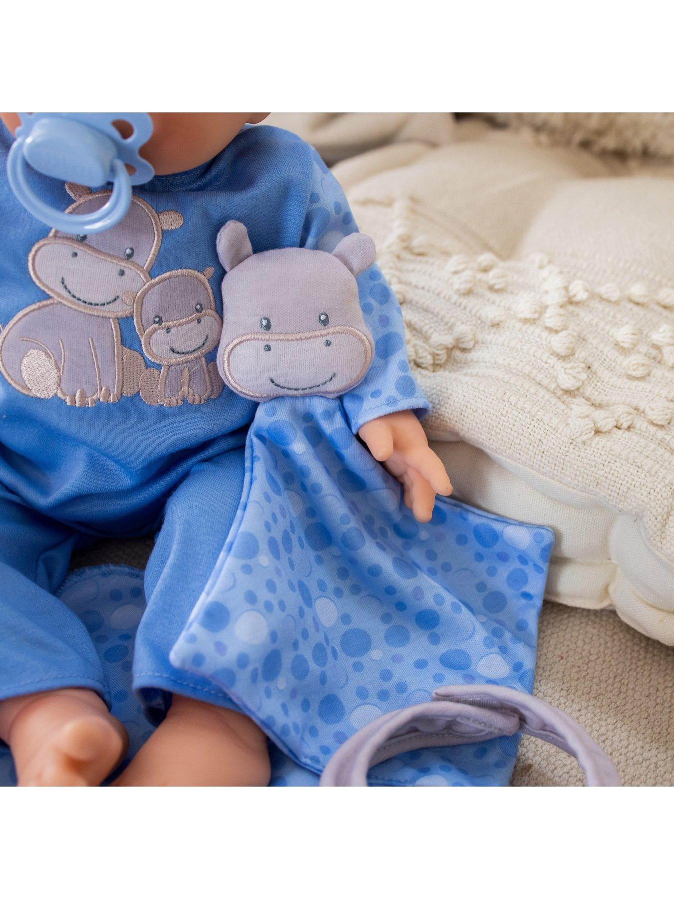  image of tiny-treasures-happy-hippo-dollnbspgift-set