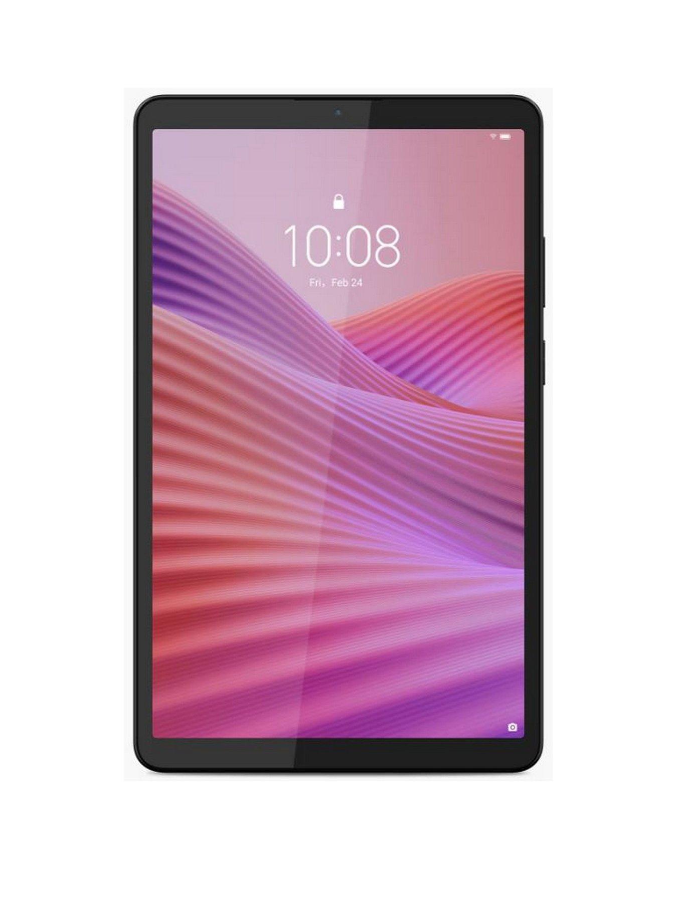 Lenovo Tab One 8.7" 64GB with Clear Case - Luna Grey