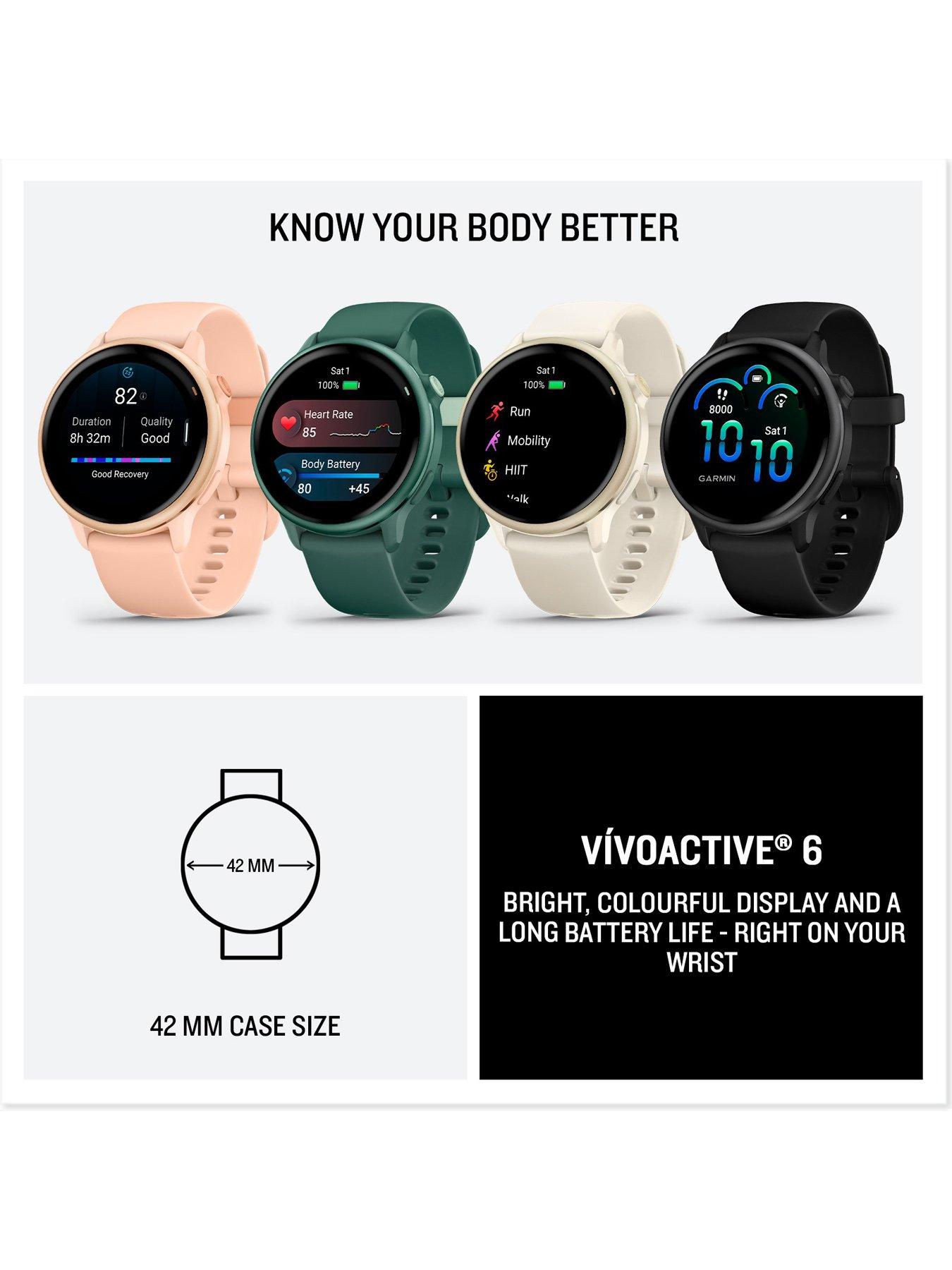Image 7 of 8 of Garmin Vivoactive 6 Smartwatch -&nbsp;Jasper Green
