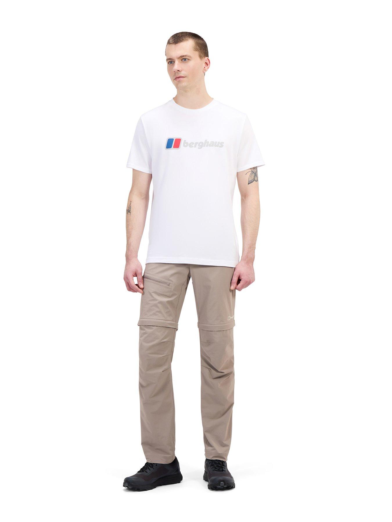 Image 3 of 6 of Berghaus Mens Berghaus Front &amp; Back Tee - White