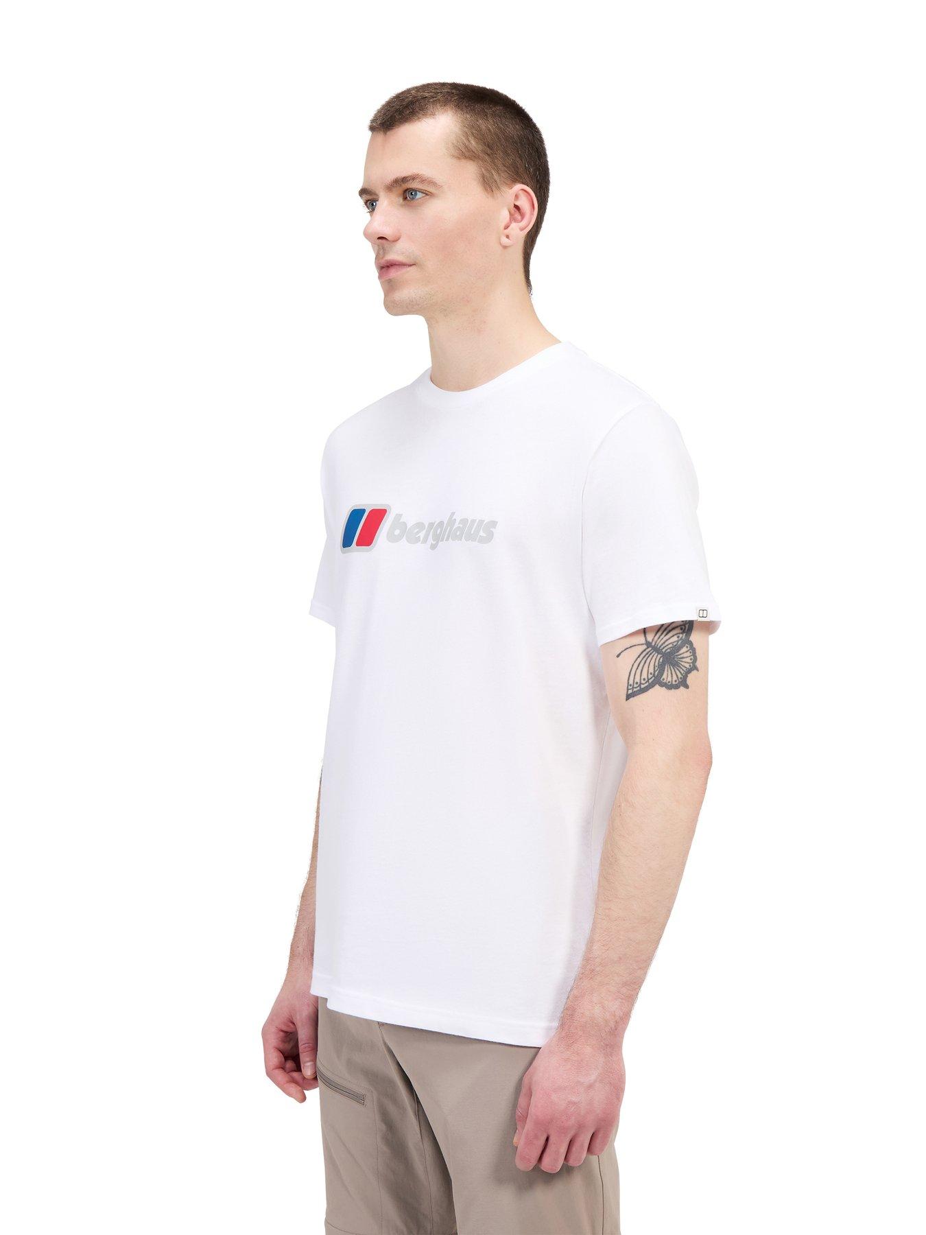 Image 5 of 6 of Berghaus Mens Berghaus Front &amp; Back Tee - White