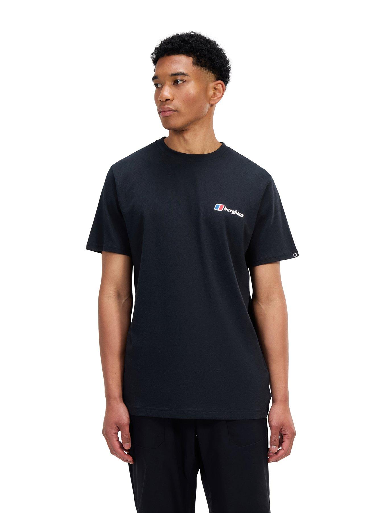 undefined Mens Berghaus Front & Back Tee - Black