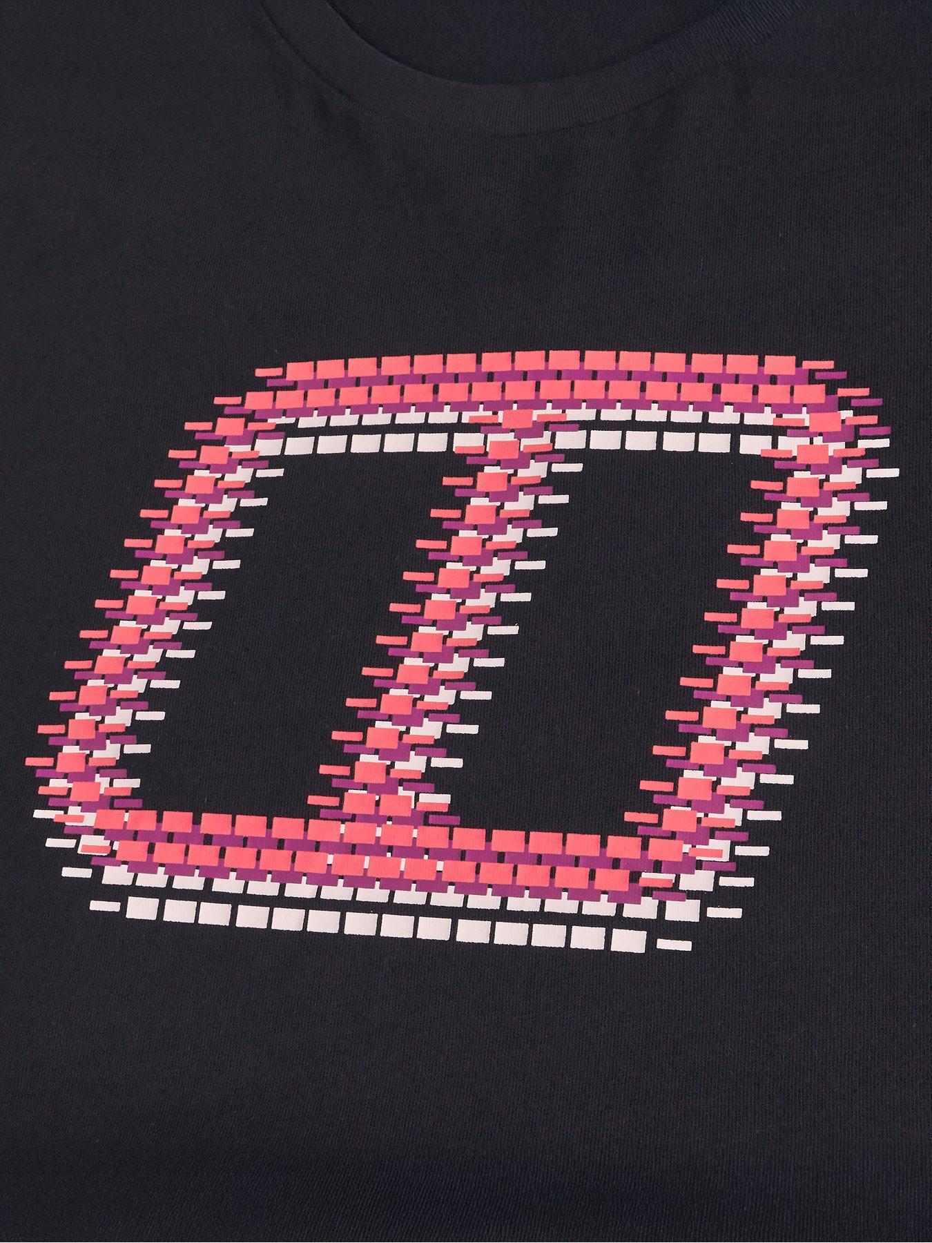 Image 6 of 6 of Berghaus Mens Berghaus Glitched Blocks Tee - Black