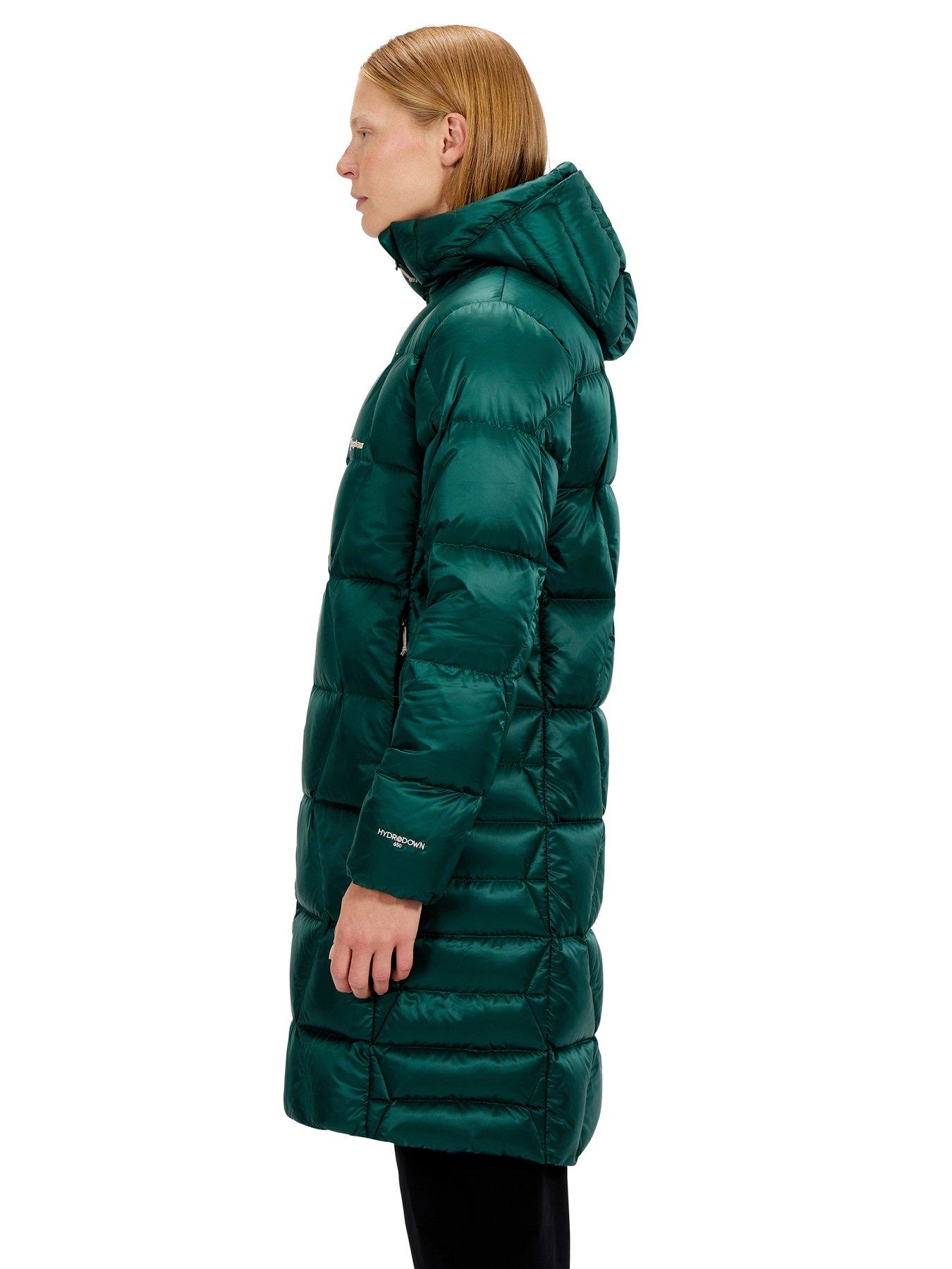 Image 4 of 6 of Berghaus Womens Explorer Long Down Jacket - Green