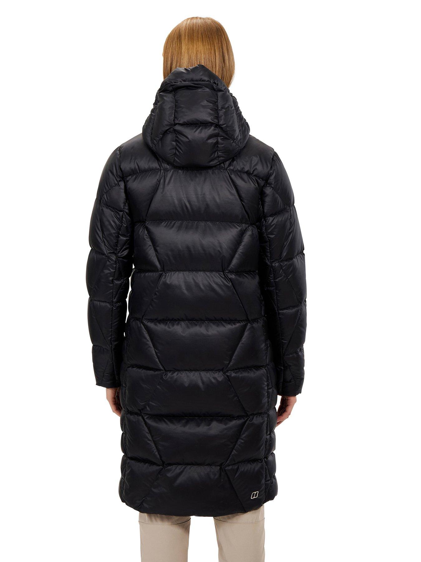 Image 2 of 6 of Berghaus Womens Explorer Long Down Jacket - Black