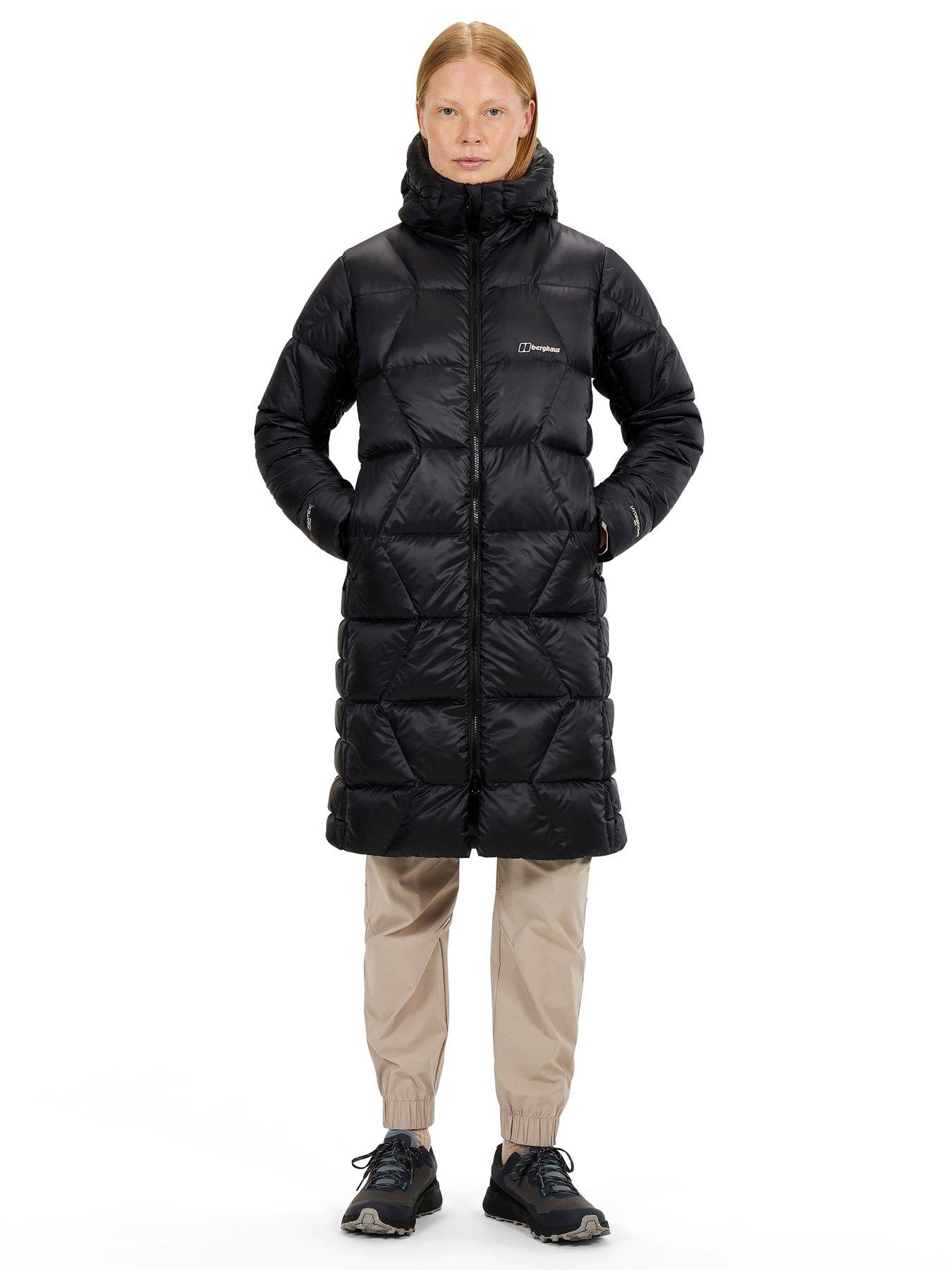Image 3 of 6 of Berghaus Womens Explorer Long Down Jacket - Black