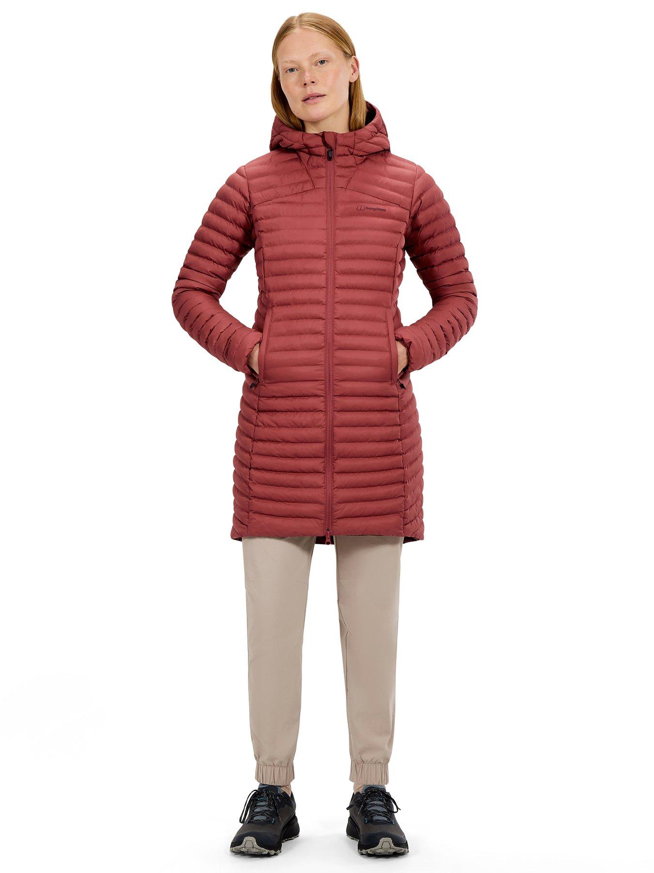 Image 3 of 6 of Berghaus Womens Nula Micro Jacket Long - Red