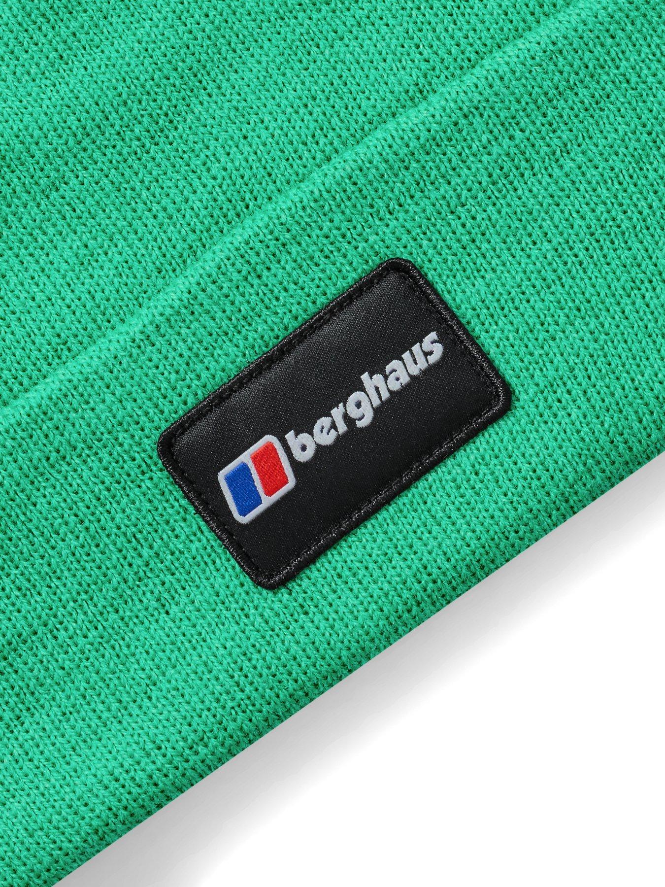 Image 3 of 3 of Berghaus Mens Logo Recognition Beanie - Green
